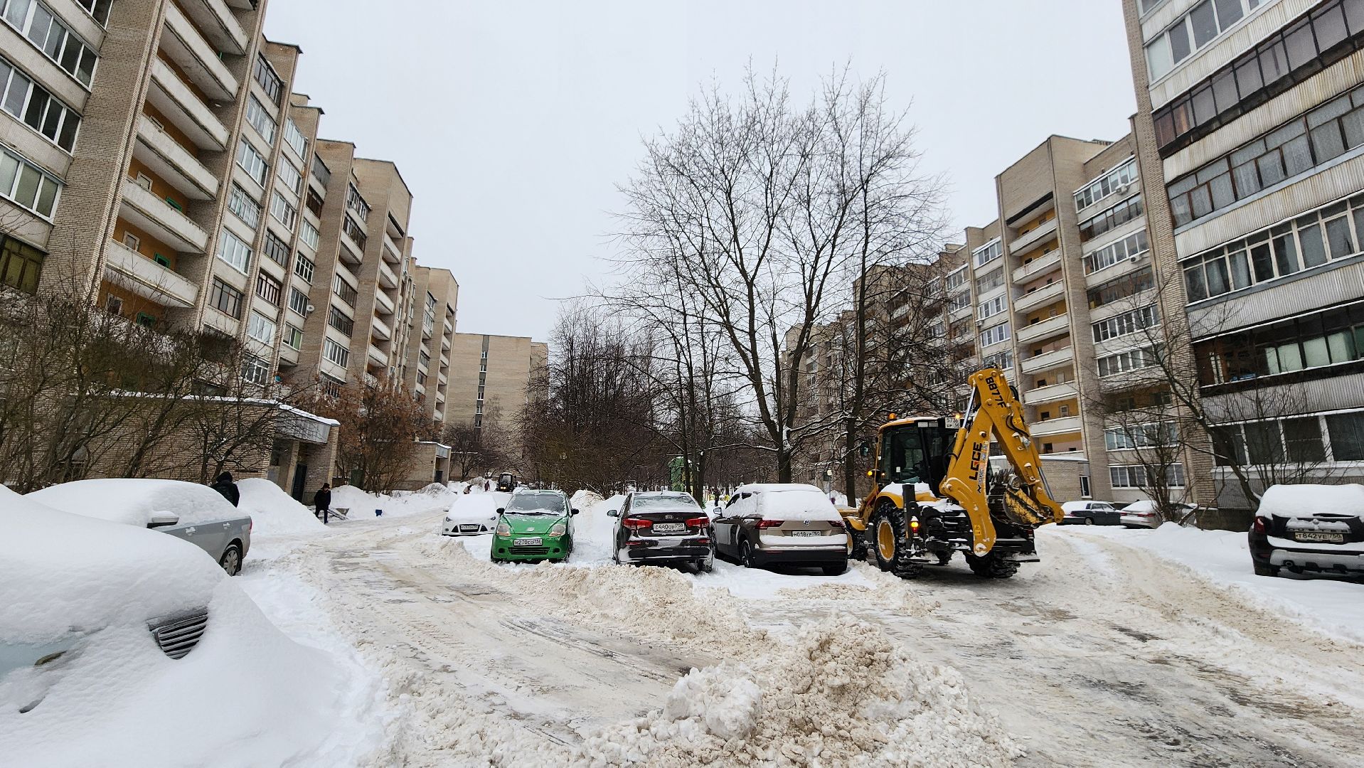 уборка, уборка снега, благоустройство, протвино, комбинат благоустройства,