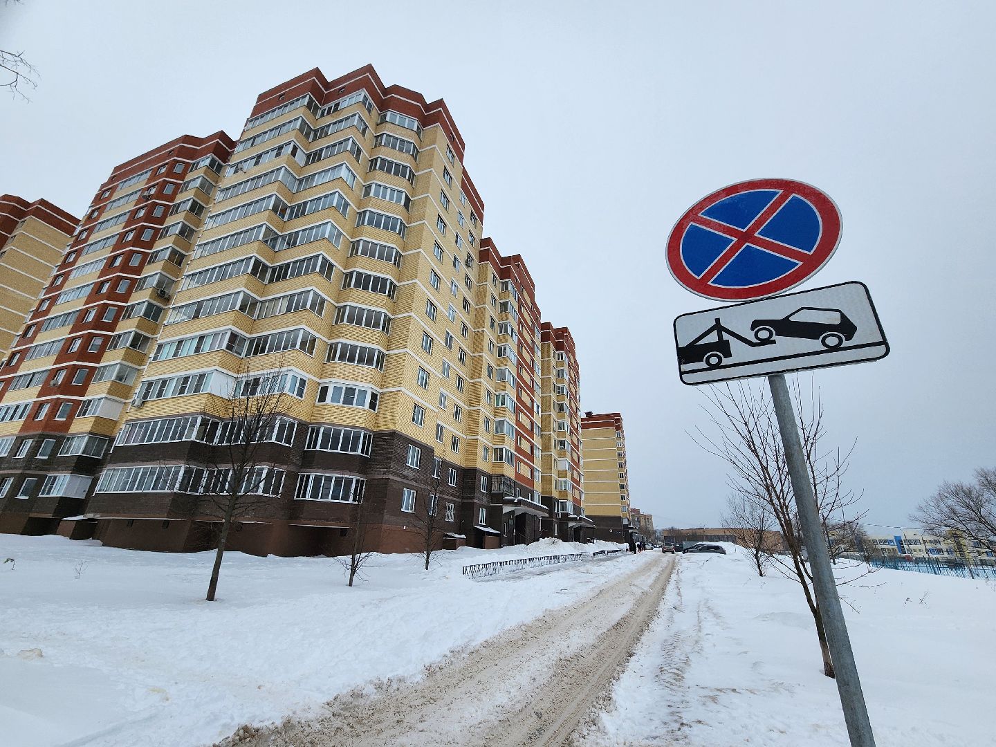 серпухов, подмосковье, знаки запрета парковки, мкр Ногина,