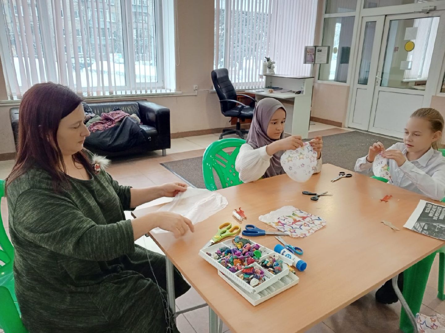 пушкино, афганская кампания, воины-интернационалисты, мастер-класс, школьники,