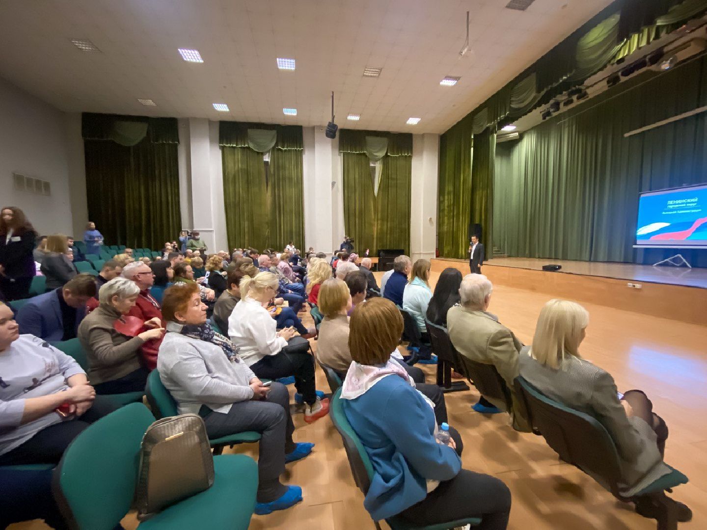 выездная администрация,Ленинский городской округ, открытый диалог, глава Ленинского городского округа, встреча с жителями,