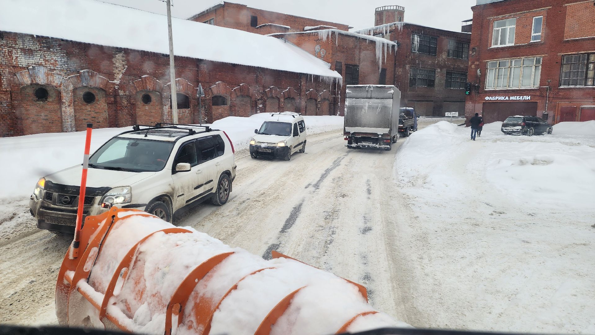 Подмосковье, Городской округ Пушкинский, Ивантеевка, ЖКХ, Уборка снега, Городское хозяйство Ивантеевки,