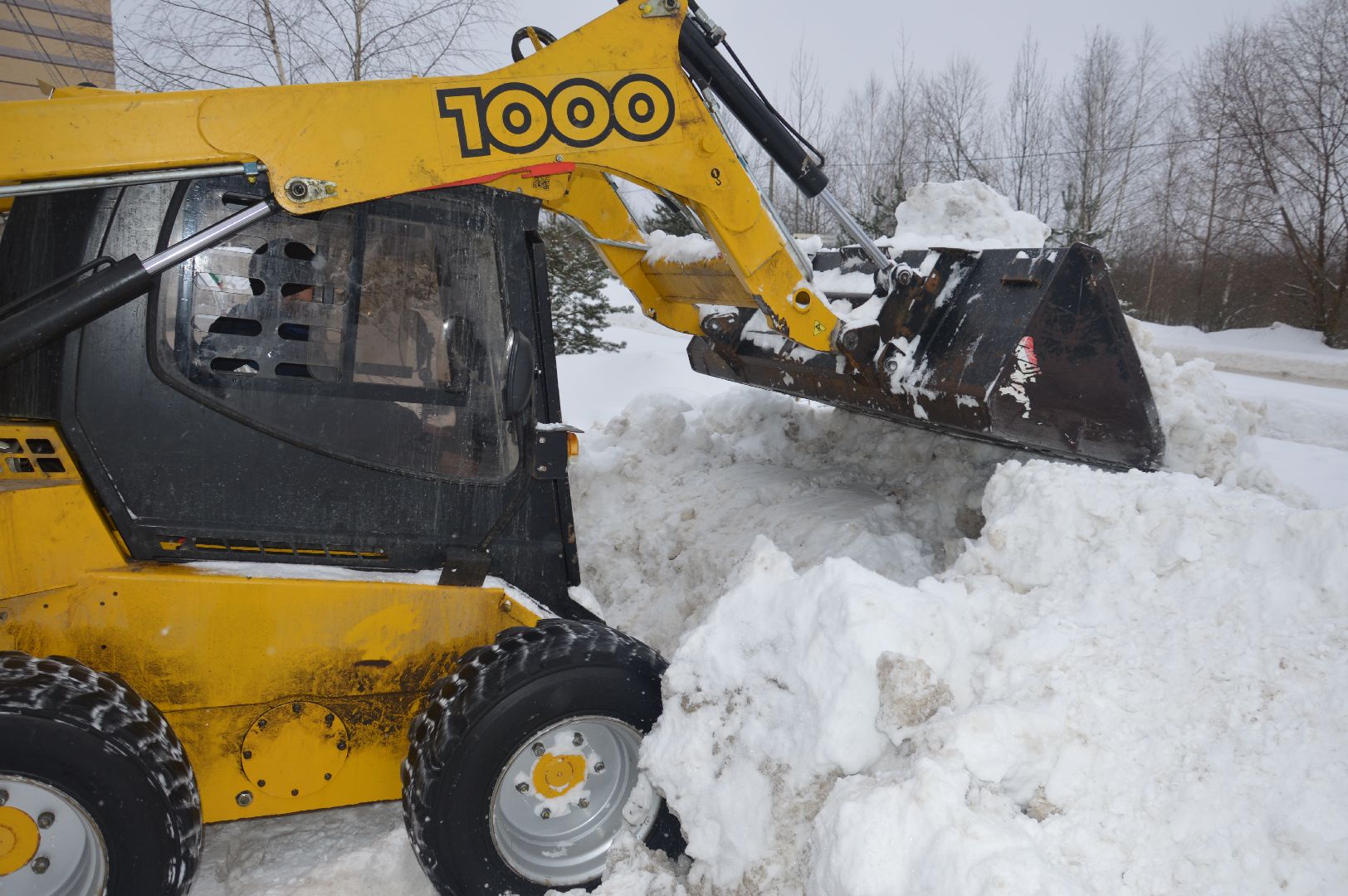 шатура, буран, снег и наледь, жкх и благоустройство, жкх подмосковье, дорожные службы, уборка,