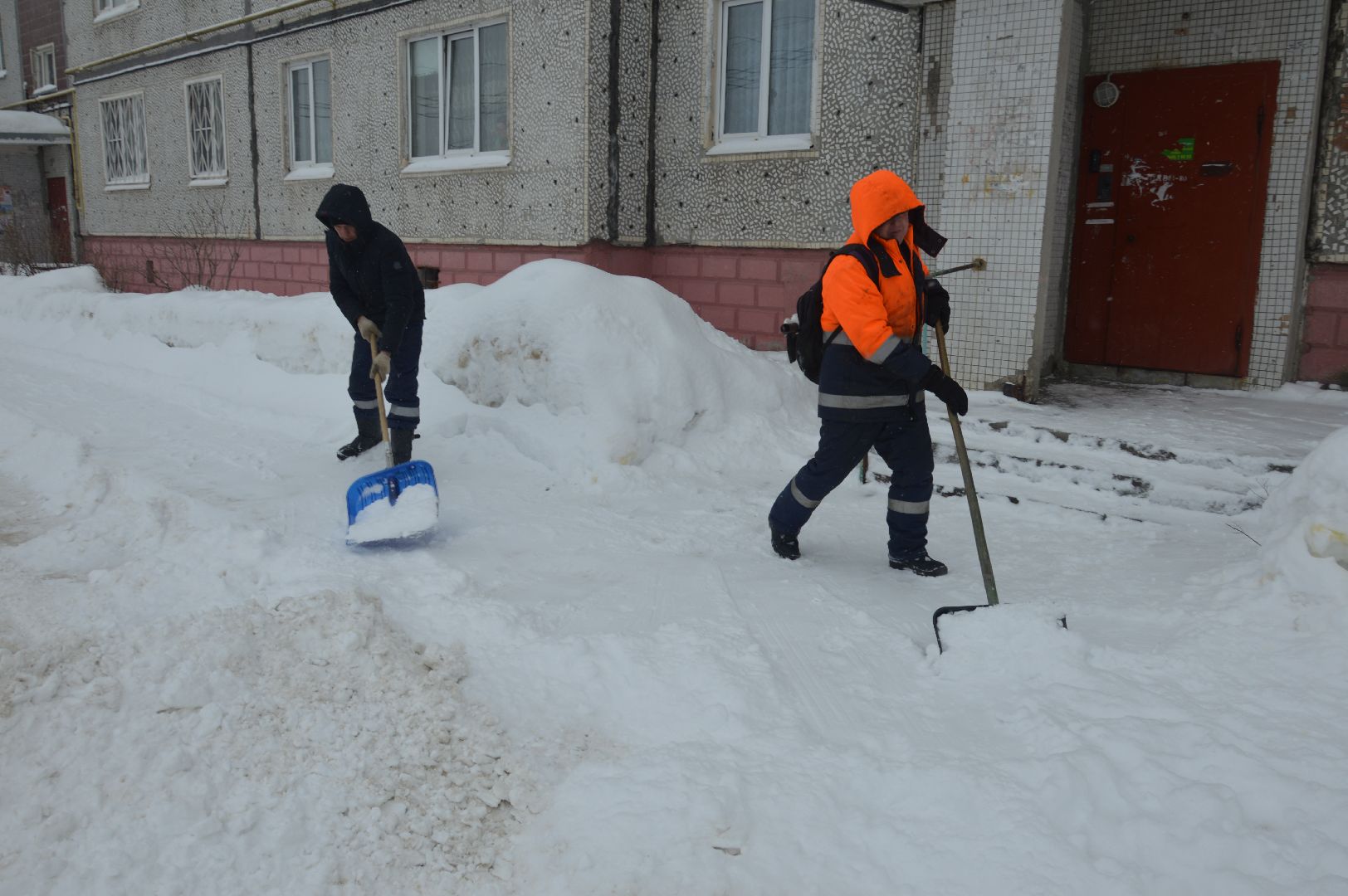 шатура, буран, снег и наледь, жкх и благоустройство, жкх подмосковье, дорожные службы, уборка,