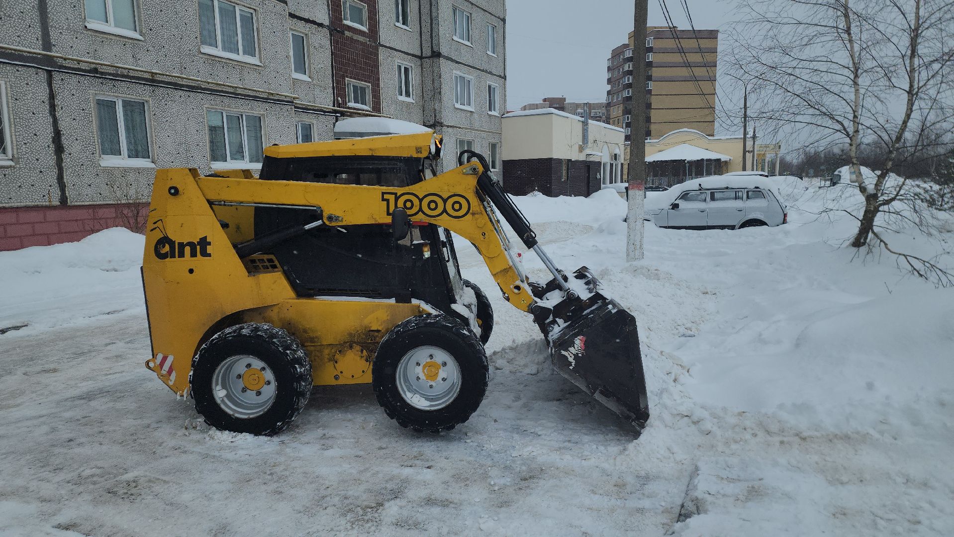 шатура, буран, снег и наледь, жкх и благоустройство, жкх подмосковье, дорожные службы, уборка,