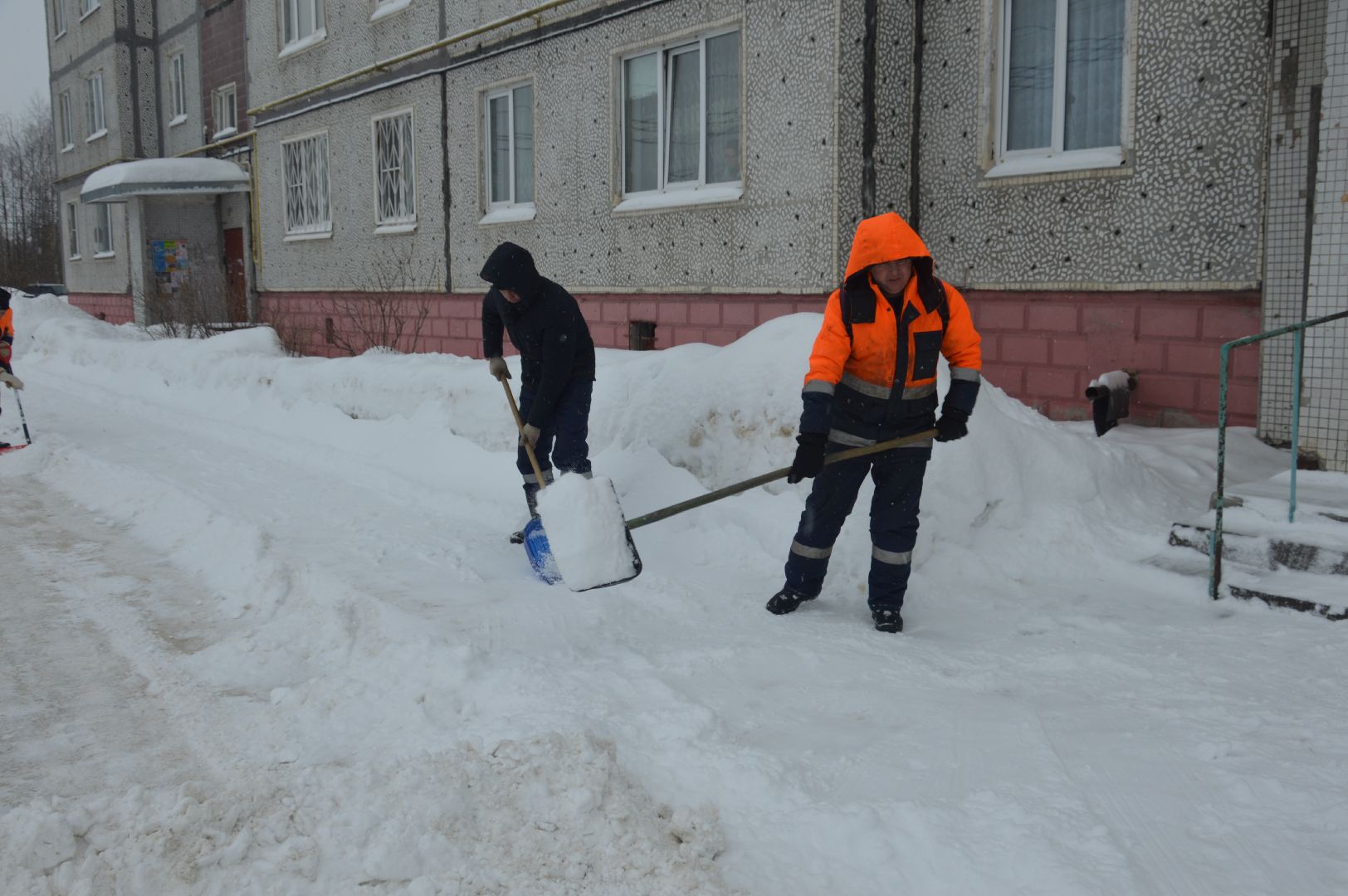 шатура, буран, снег и наледь, жкх и благоустройство, жкх подмосковье, дорожные службы, уборка,
