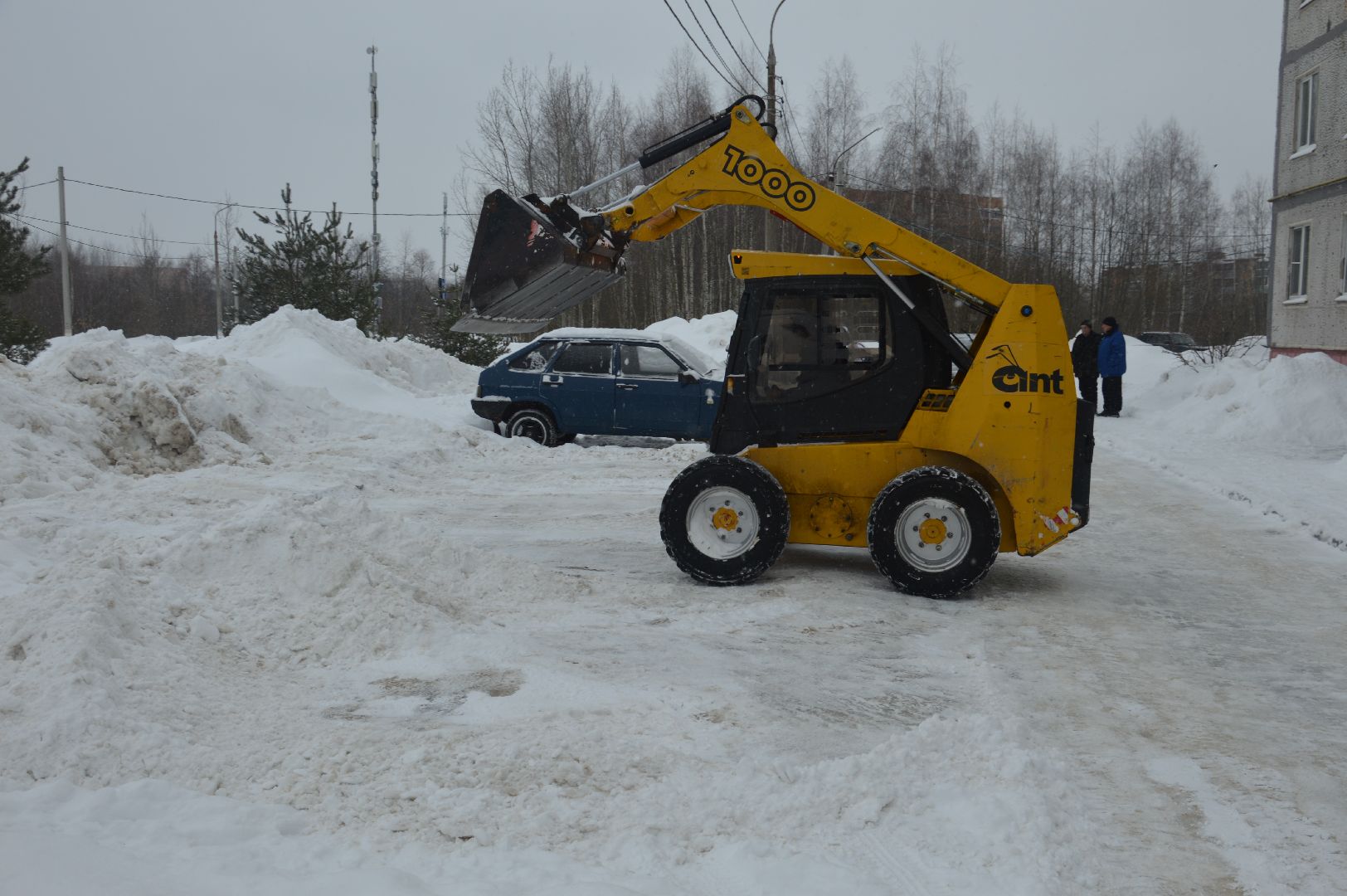 шатура, буран, снег и наледь, жкх и благоустройство, жкх подмосковье, дорожные службы, уборка,