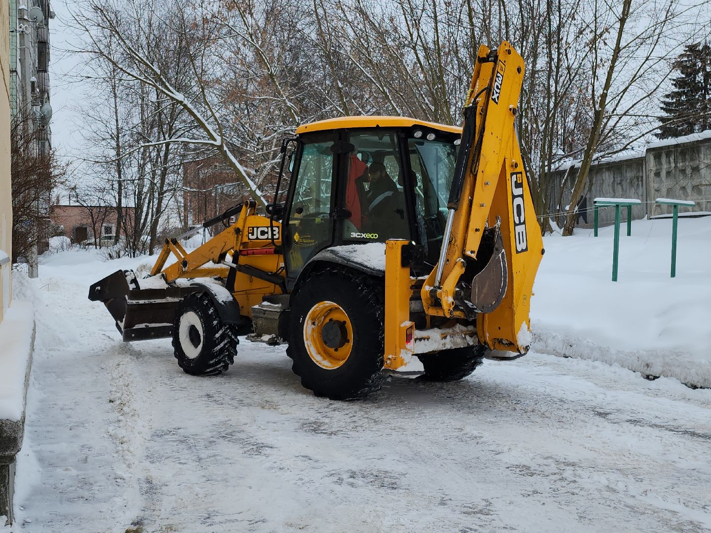 коломна, жкх, уборка снега,