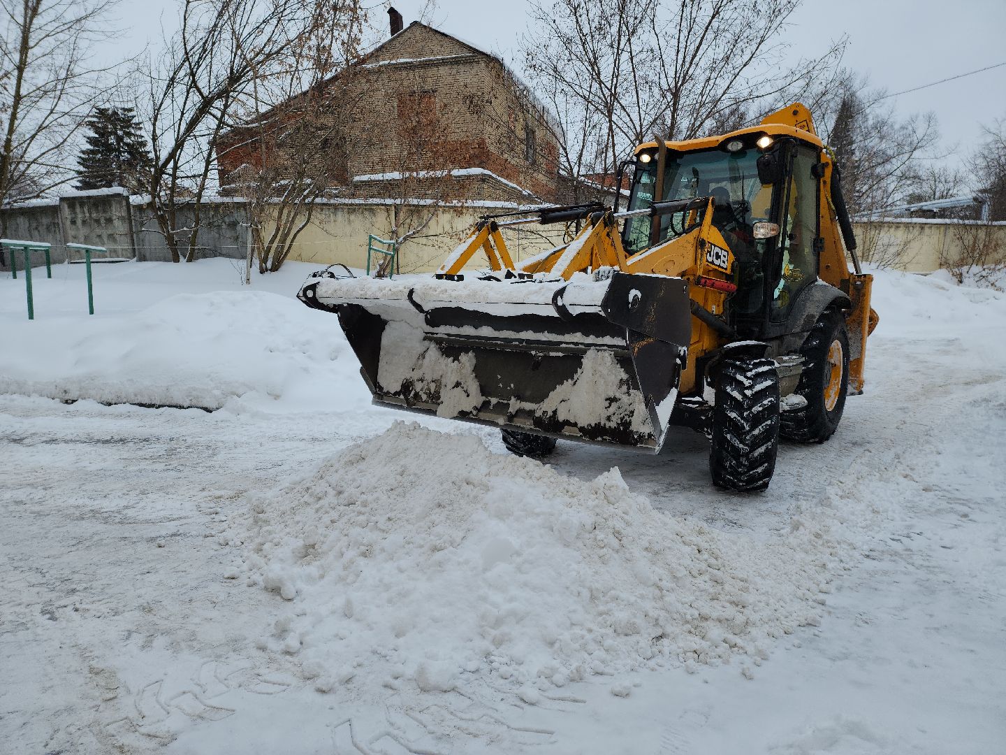 коломна, жкх, уборка снега,