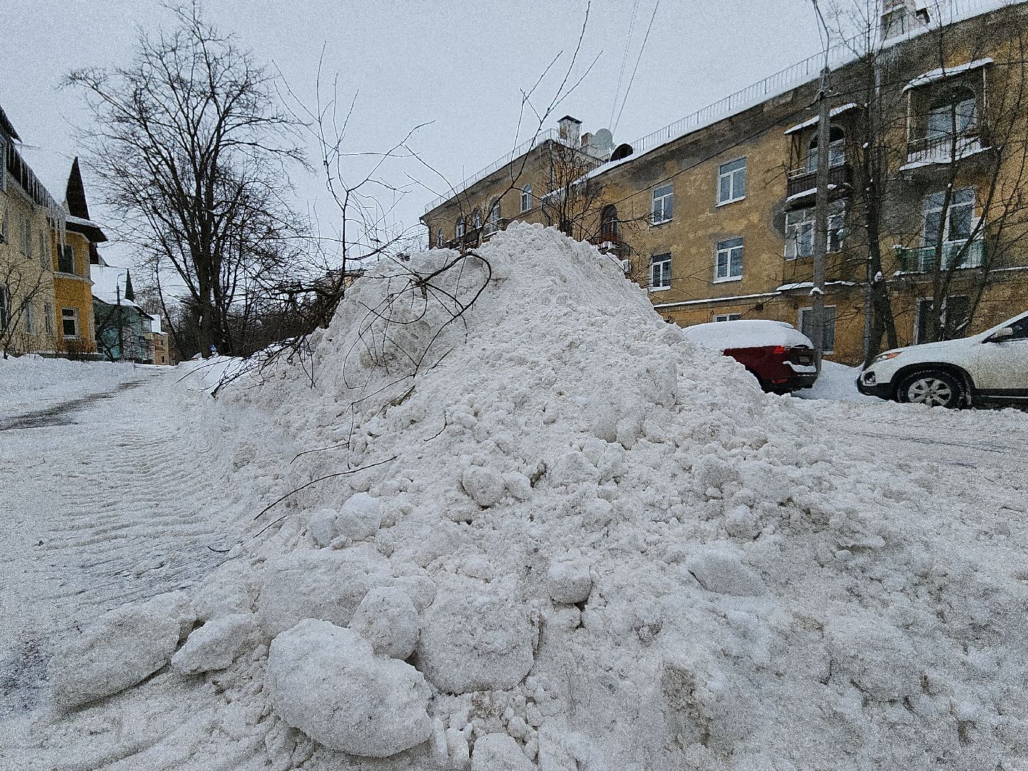 коломна, жкх, уборка снега,