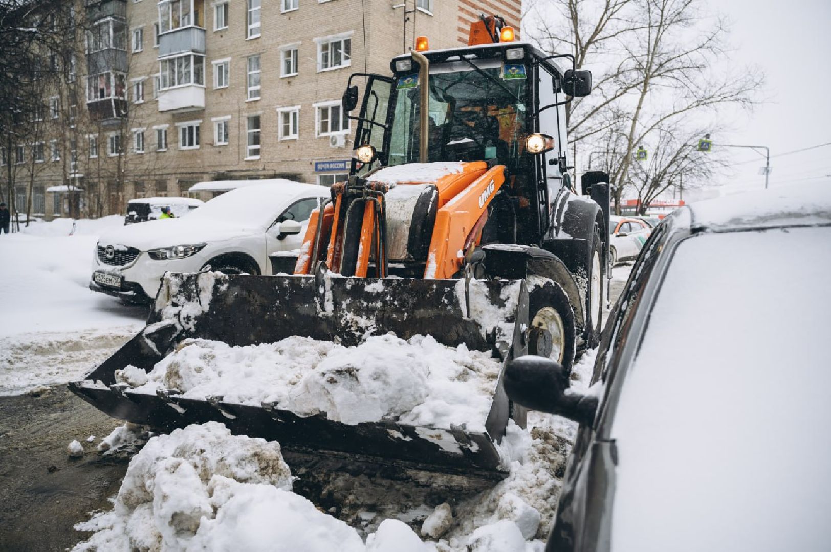 жкх, снегопад, уборка снега, щёлково,