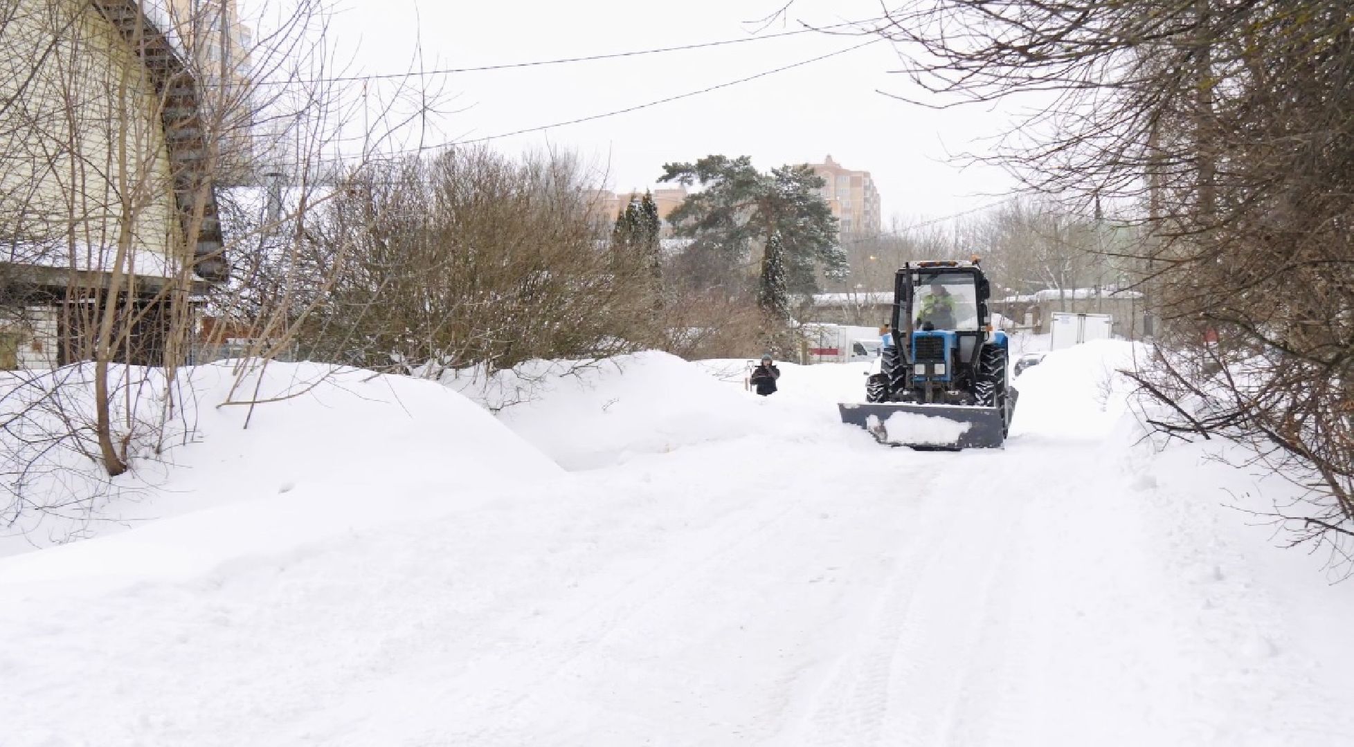 жкх, снегопад, уборка снега, щёлково,