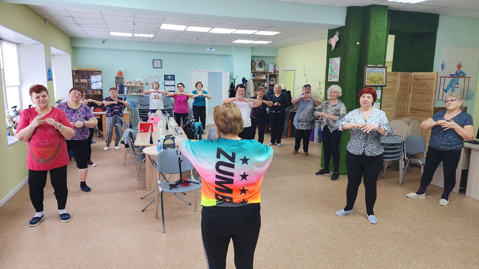 Подмосковье, Городской округ Пушкинский, Ивантеевка, активное долголетие, Фейсбилдинг, волонтрство,