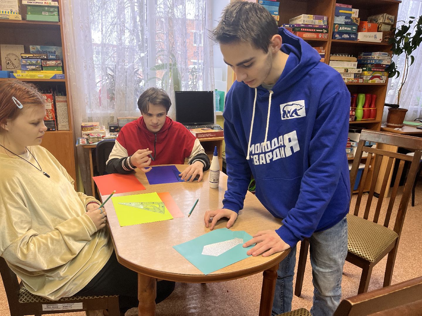 шаховская, волонтеры, молодая гвардия, семейный центр, дети,