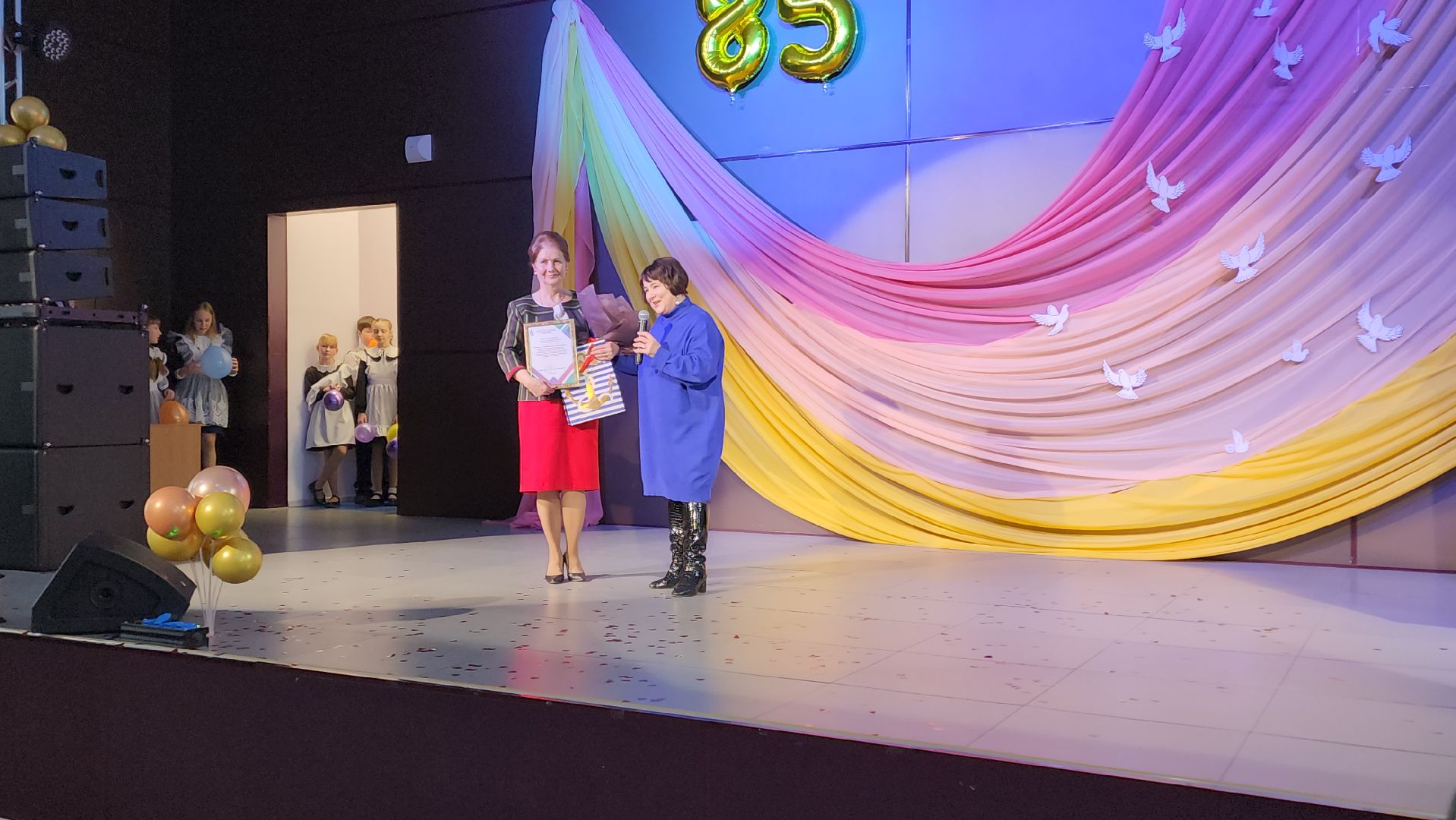 волоколамск, школа, юбилей, ученики, учитель, учителя, концерт, праздник,