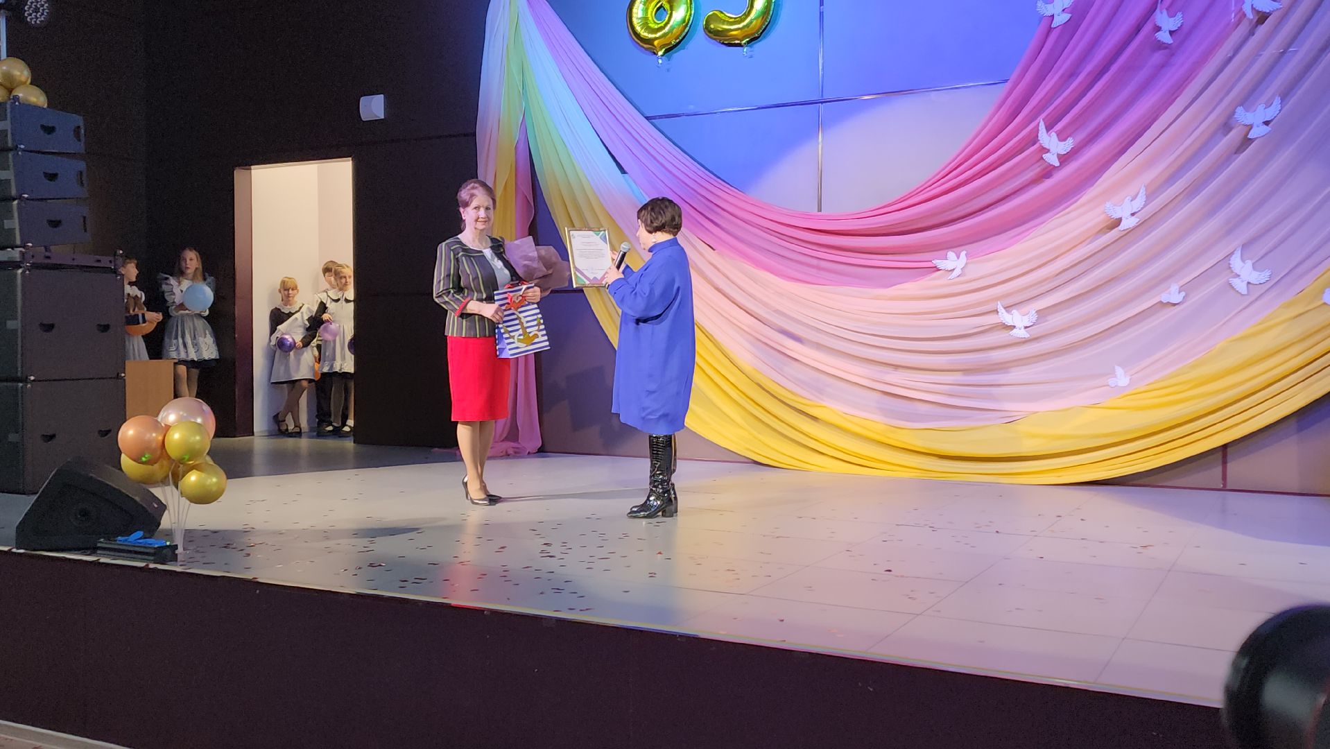 волоколамск, школа, юбилей, ученики, учитель, учителя, концерт, праздник,