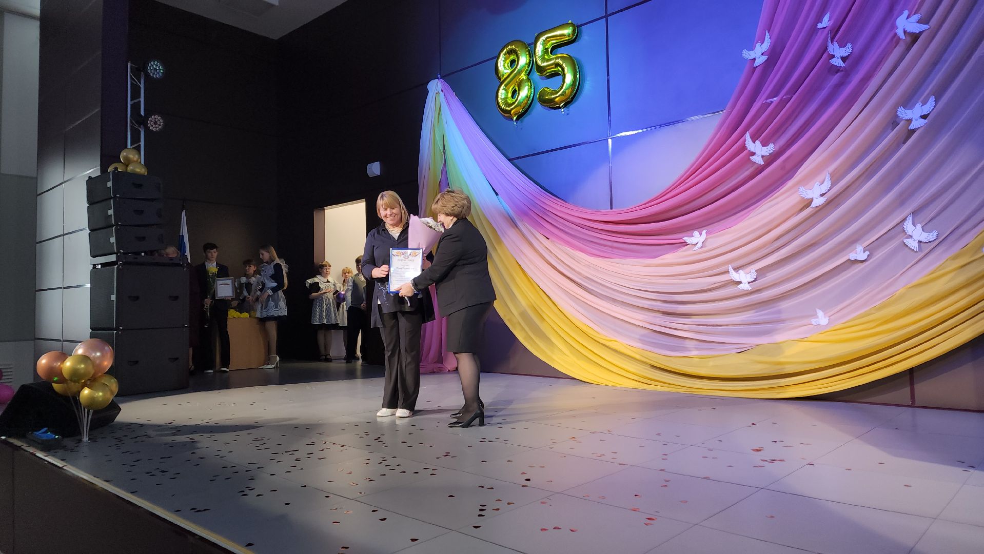 волоколамск, школа, юбилей, ученики, учитель, учителя, концерт, праздник,