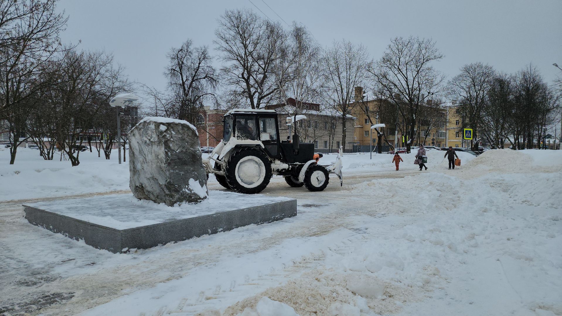 подольск, уборка города,