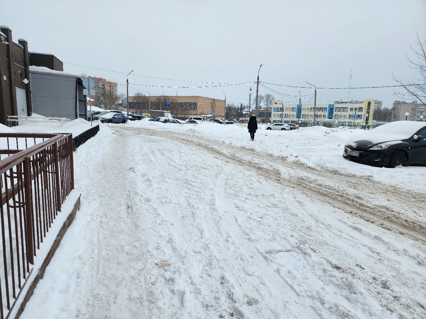 серпухов, подмосковье, знаки запрета парковки,