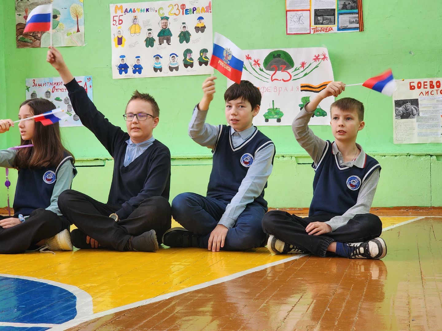 день защитника отечества, Нестерово, школьники, руза, рузский округ, сво, спецоперация, письмо солдату,