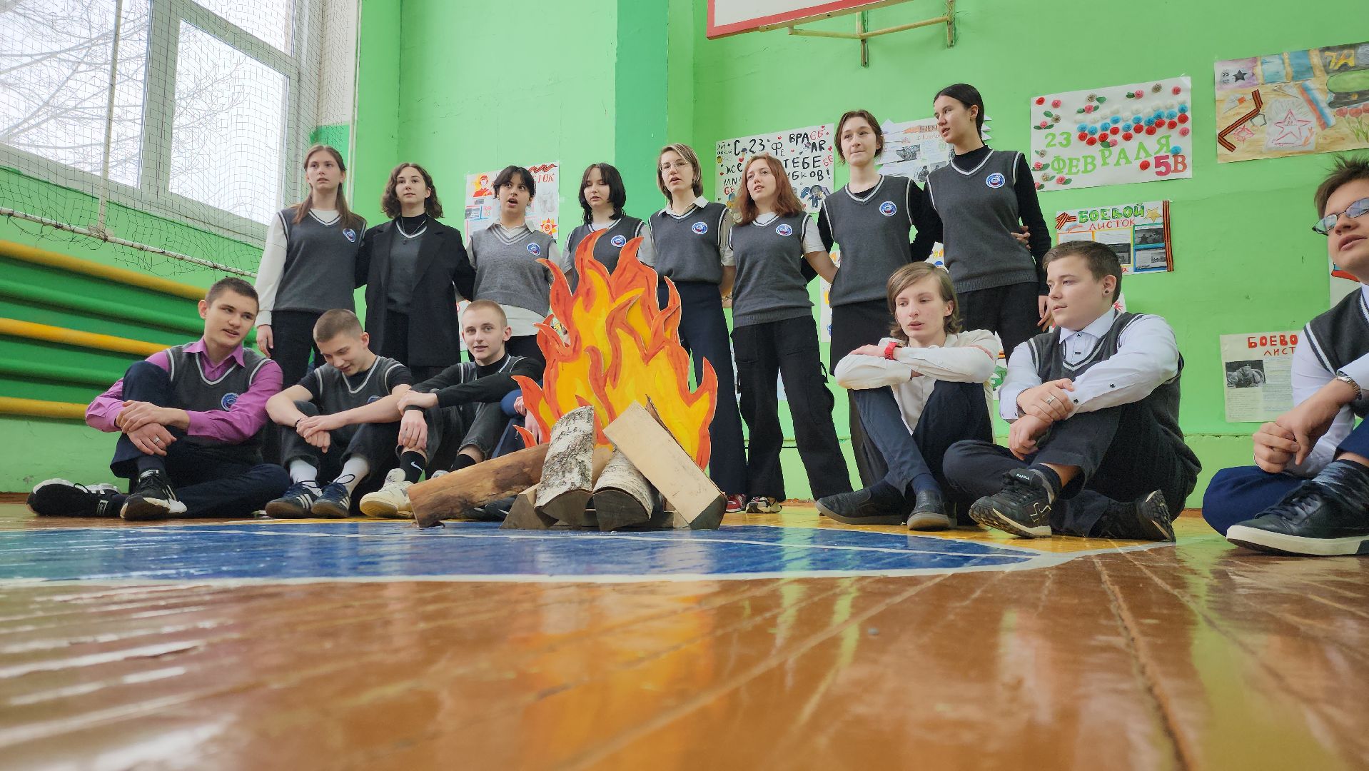 день защитника отечества, Нестерово, школьники, руза, рузский округ, сво, спецоперация, письмо солдату,