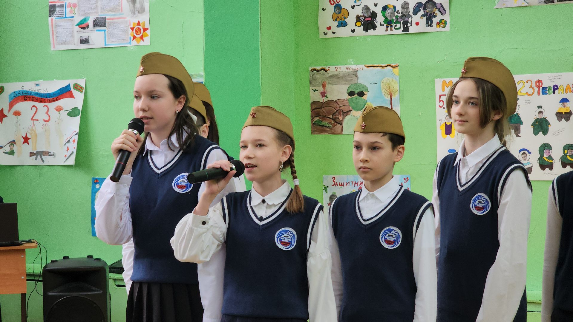 день защитника отечества, Нестерово, школьники, руза, рузский округ, сво, спецоперация, письмо солдату,