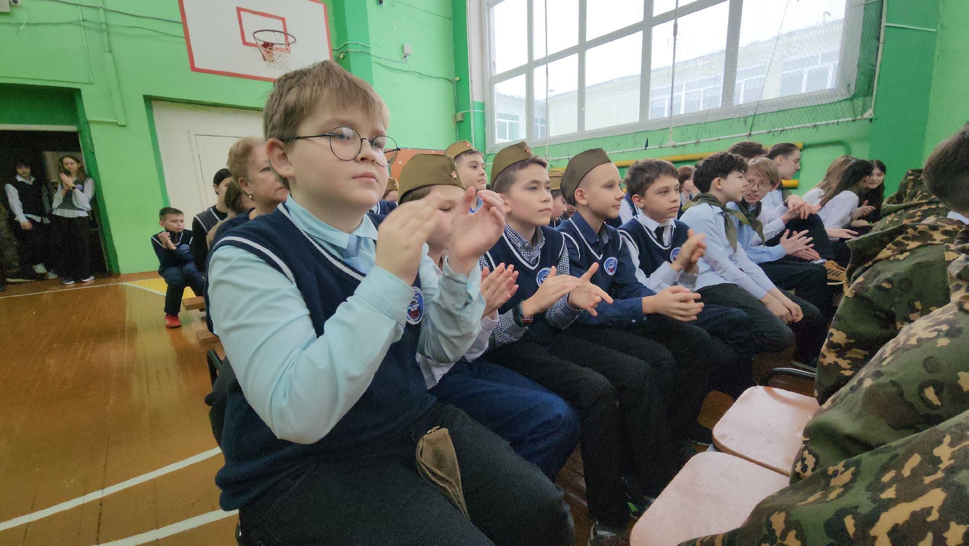 день защитника отечества, Нестерово, школьники, руза, рузский округ, сво, спецоперация, письмо солдату,