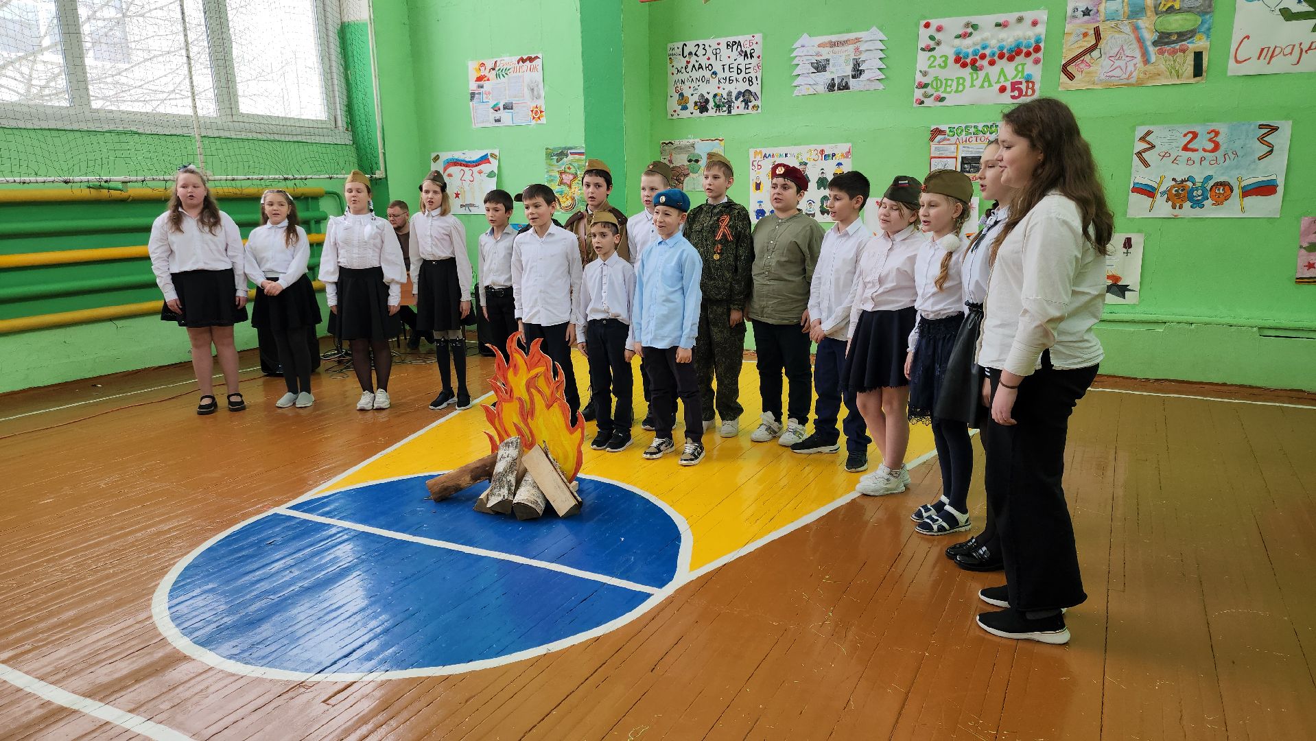 день защитника отечества, Нестерово, школьники, руза, рузский округ, сво, спецоперация, письмо солдату,