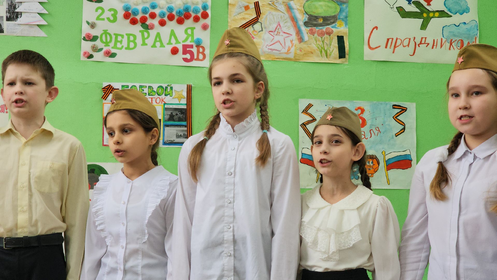 день защитника отечества, Нестерово, школьники, руза, рузский округ, сво, спецоперация, письмо солдату,