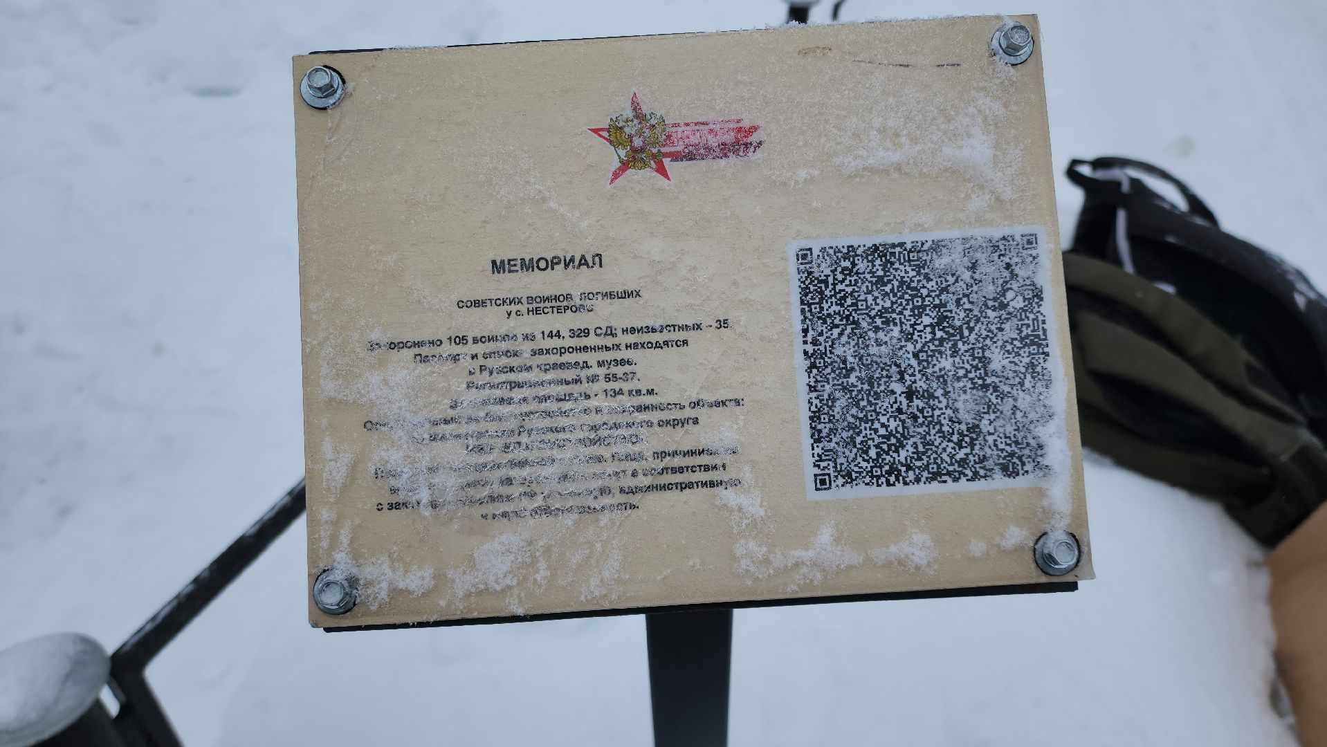 мемориал, вов, уборка снега, лицей, школьники, руза, рузский городской округ,