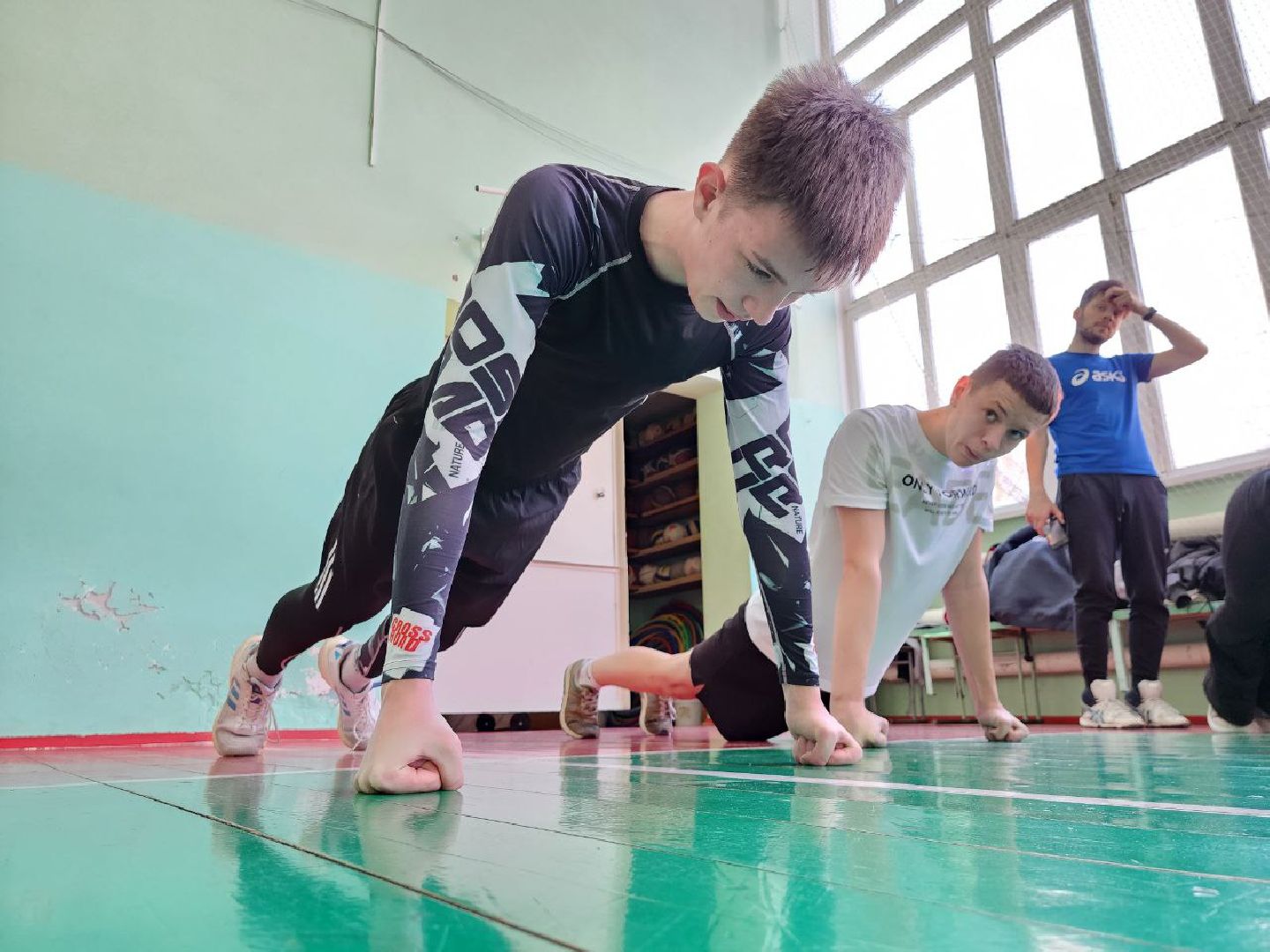 можайск, можайский городской округ, подмосковье, спорт, открытая тренировка, школа, школьники, дети, здоровый образ жизни, мастер спорта россии,