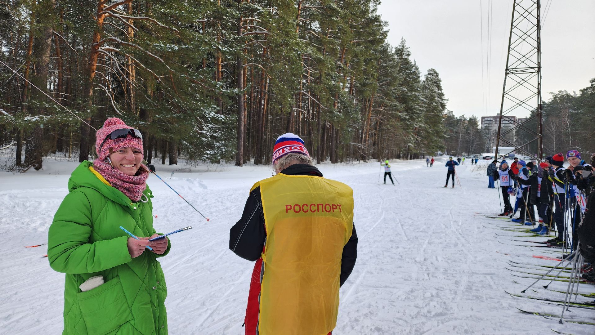 протвино, спорт, лыжня, гонка друзей, зимние виды спорта,