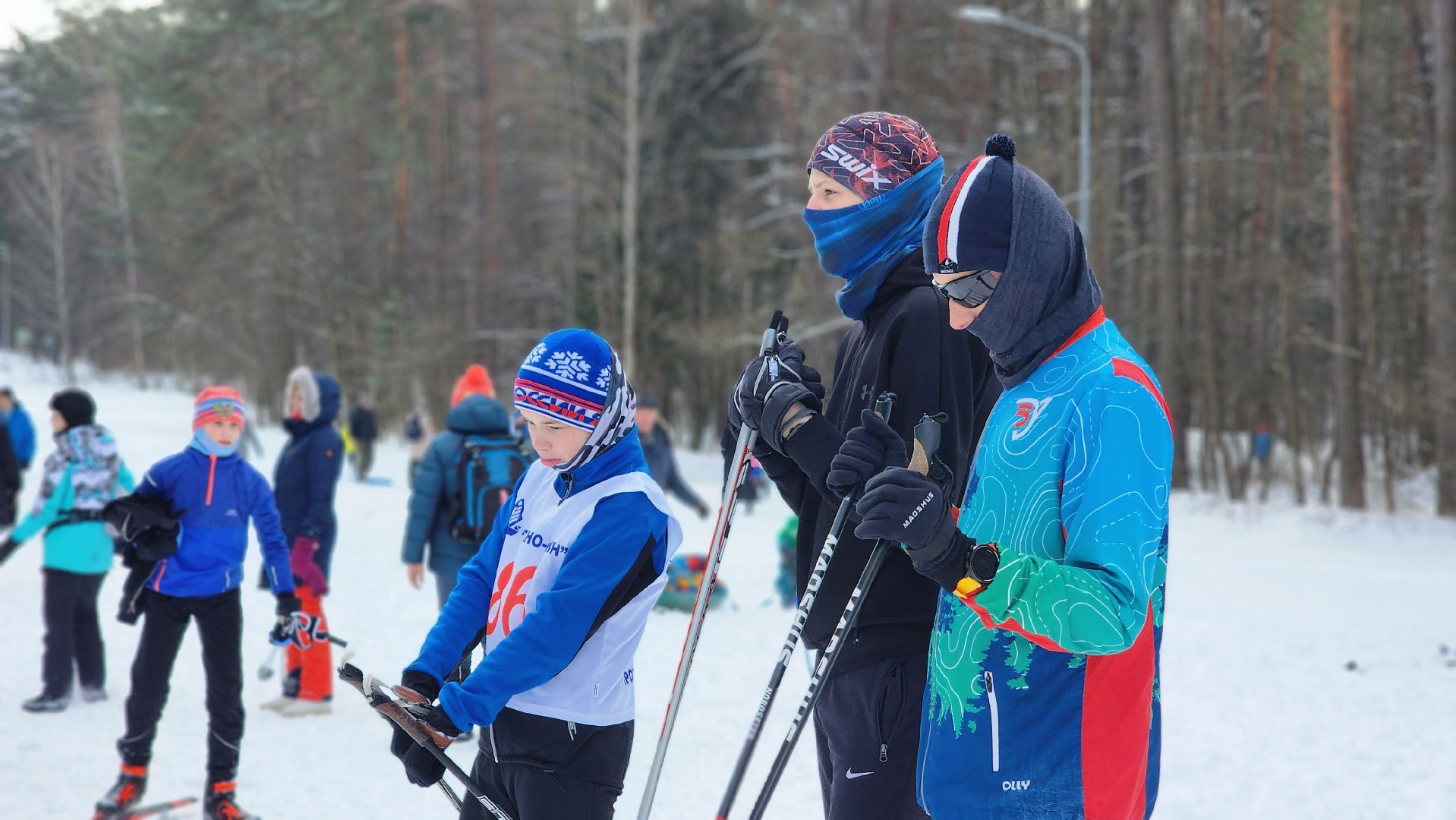 протвино, спорт, лыжня, гонка друзей, зимние виды спорта,