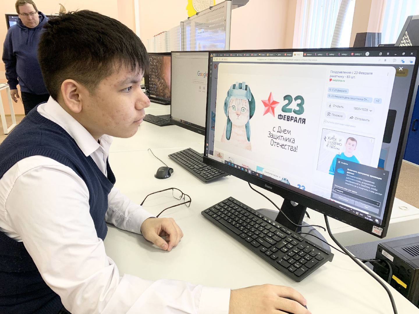 Балашиха, Подмосковье, Кванториум, Технооткрытки, 23 февраля,