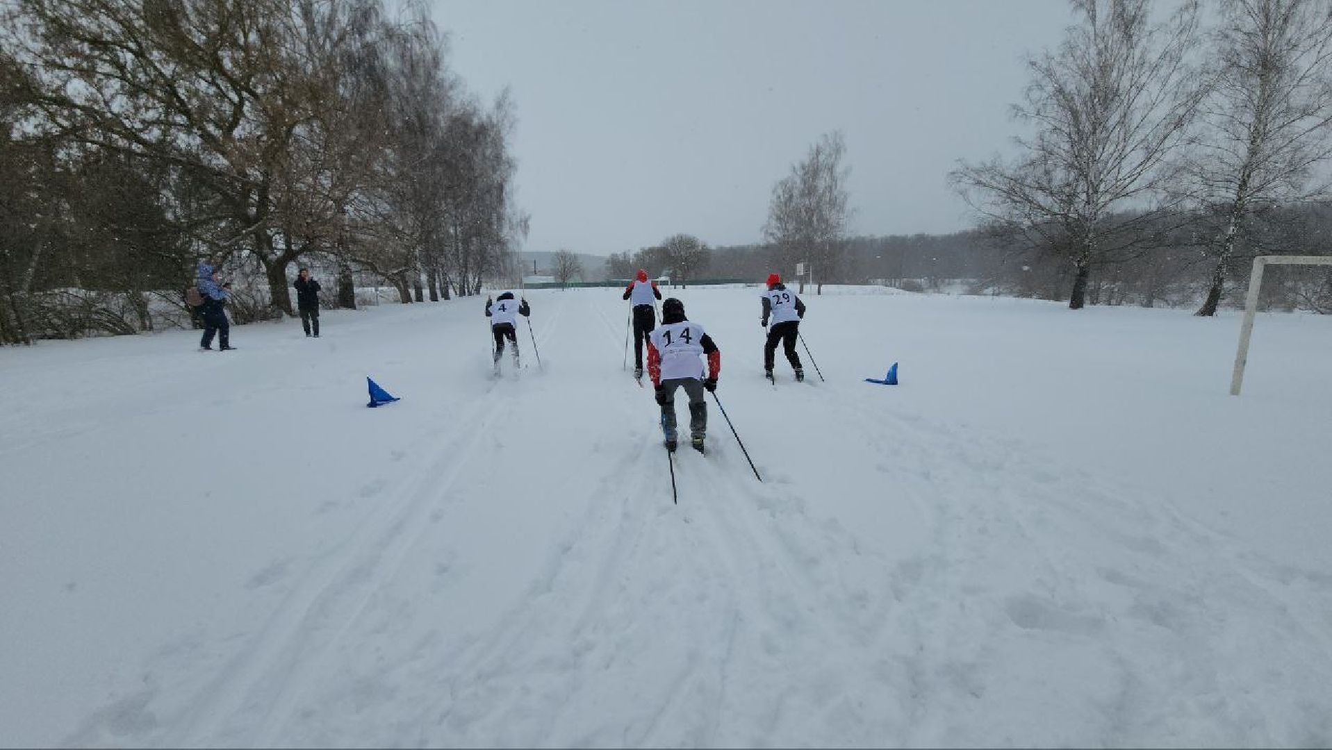 Серебряные Пруды, Новоклемово, спорт, лыжный турнир, Клемовская СОШ, кавалер ордена Красной Звезды, Владимир Щербаков,