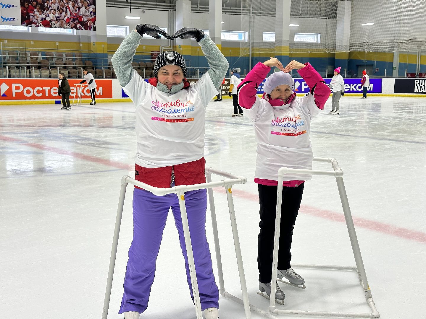 ледовая арена, активное долголетие, наро-фоминск,