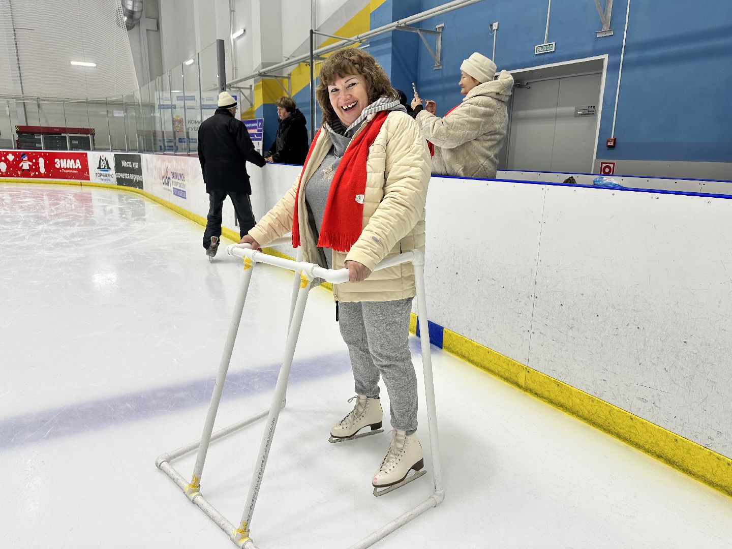 ледовая арена, активное долголетие, наро-фоминск,