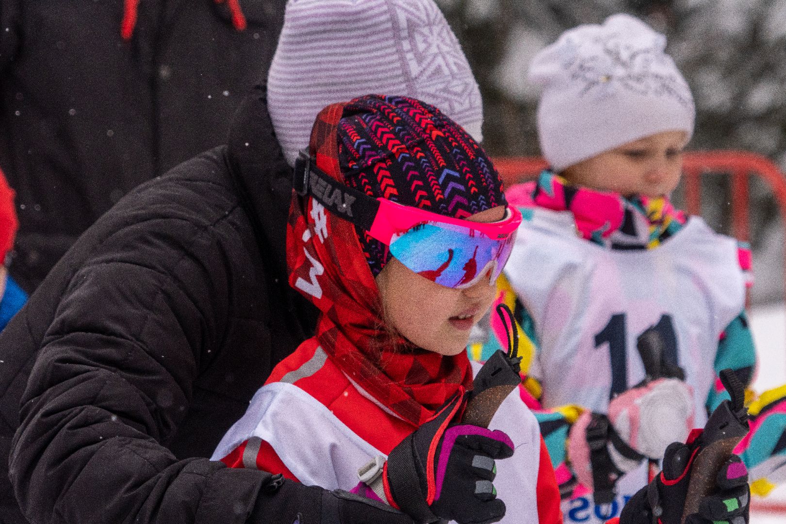 Егорьевск, спорт, лыжи, фестиваль, год семьи, снежные узоры,