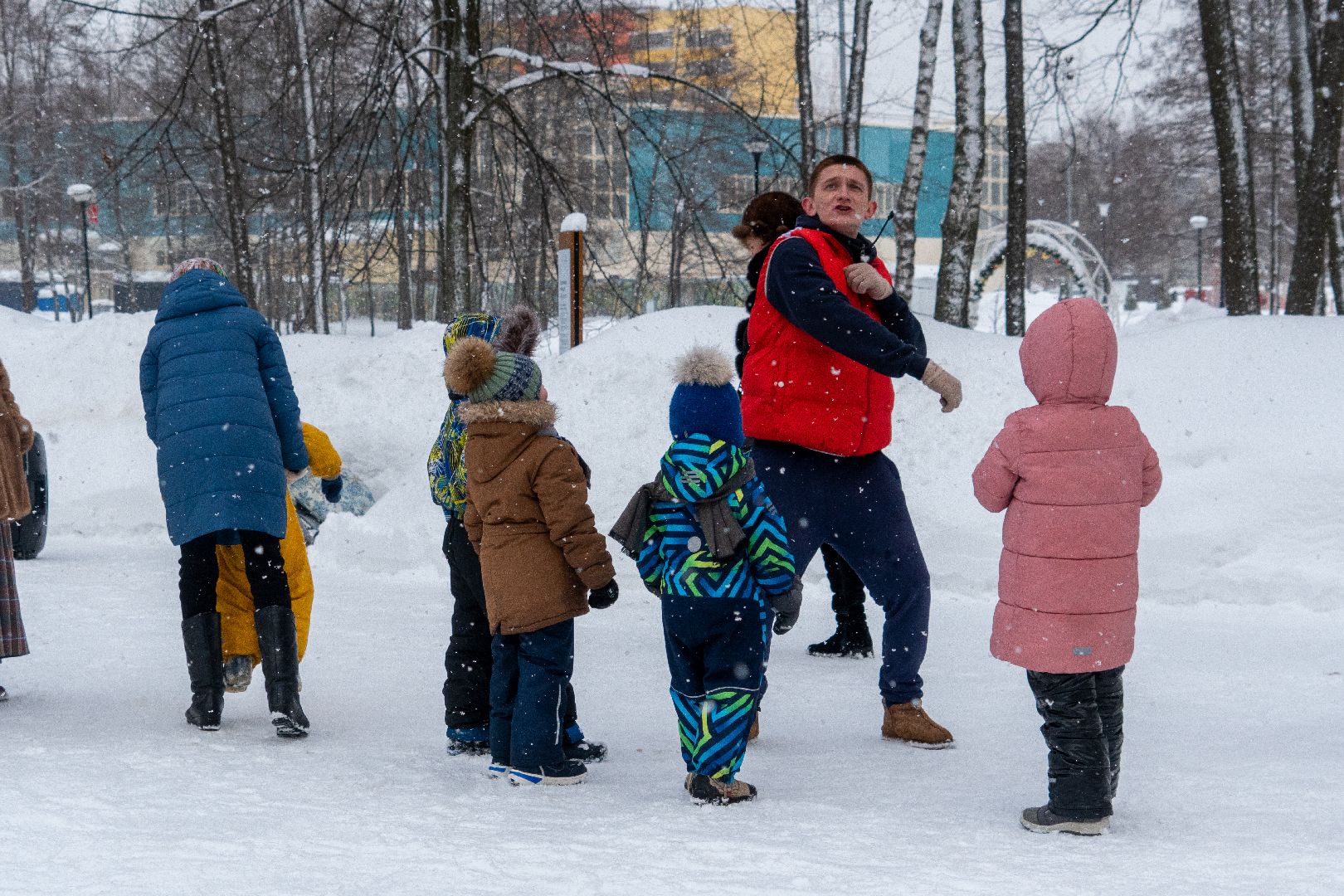спорт, парк, бокс, подготовка, дети,