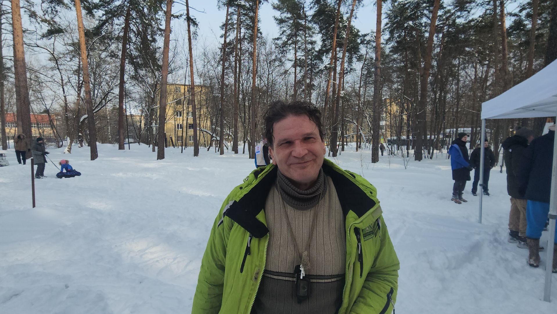 Лыжня России, соревнования, лыжи, СК Метеор, Комягин, Александр Аниканов, Алексей Александрин, Алексей Комягин,