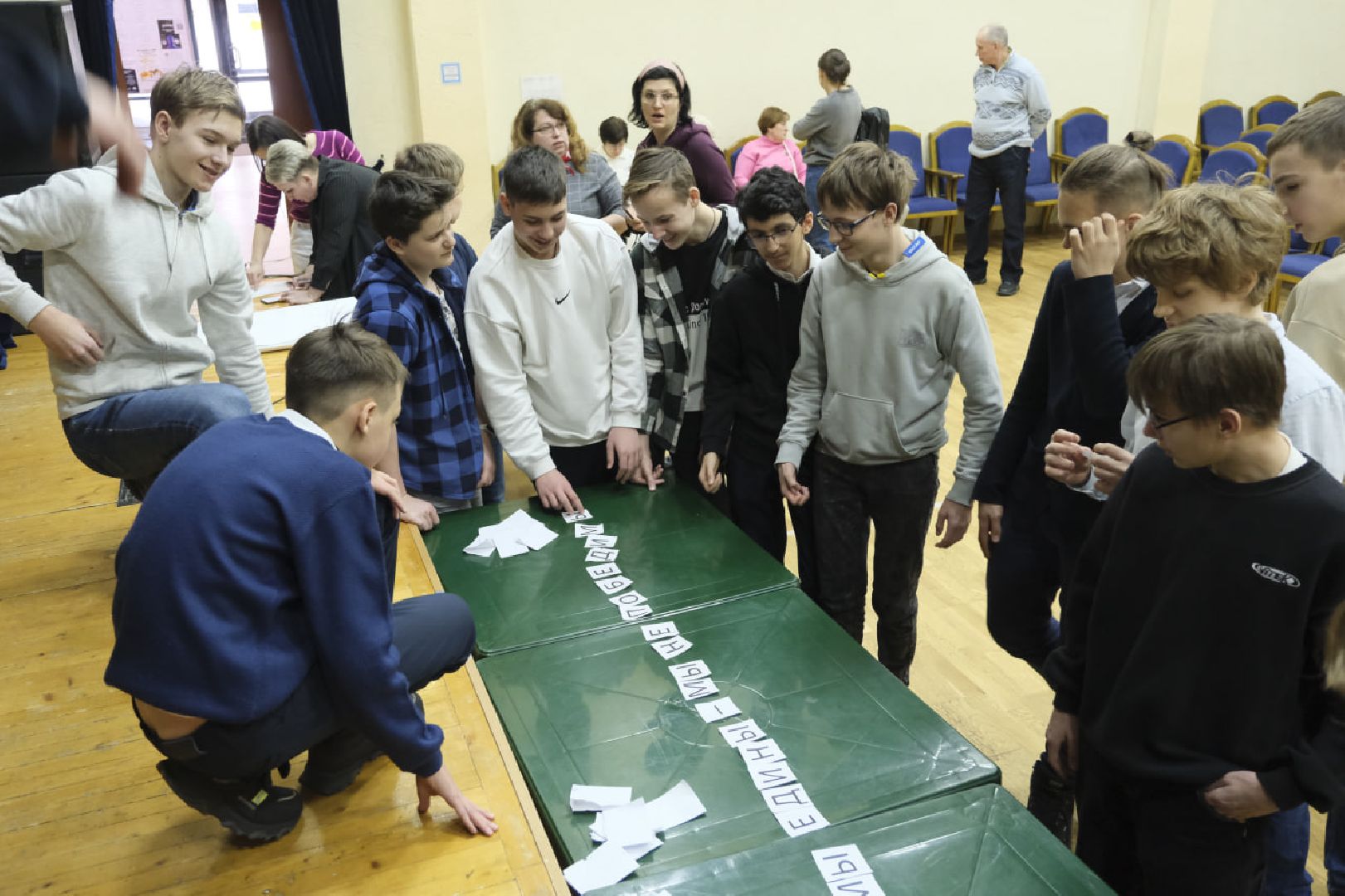 пущино, день защитника отечества, игра, квест, подростки,