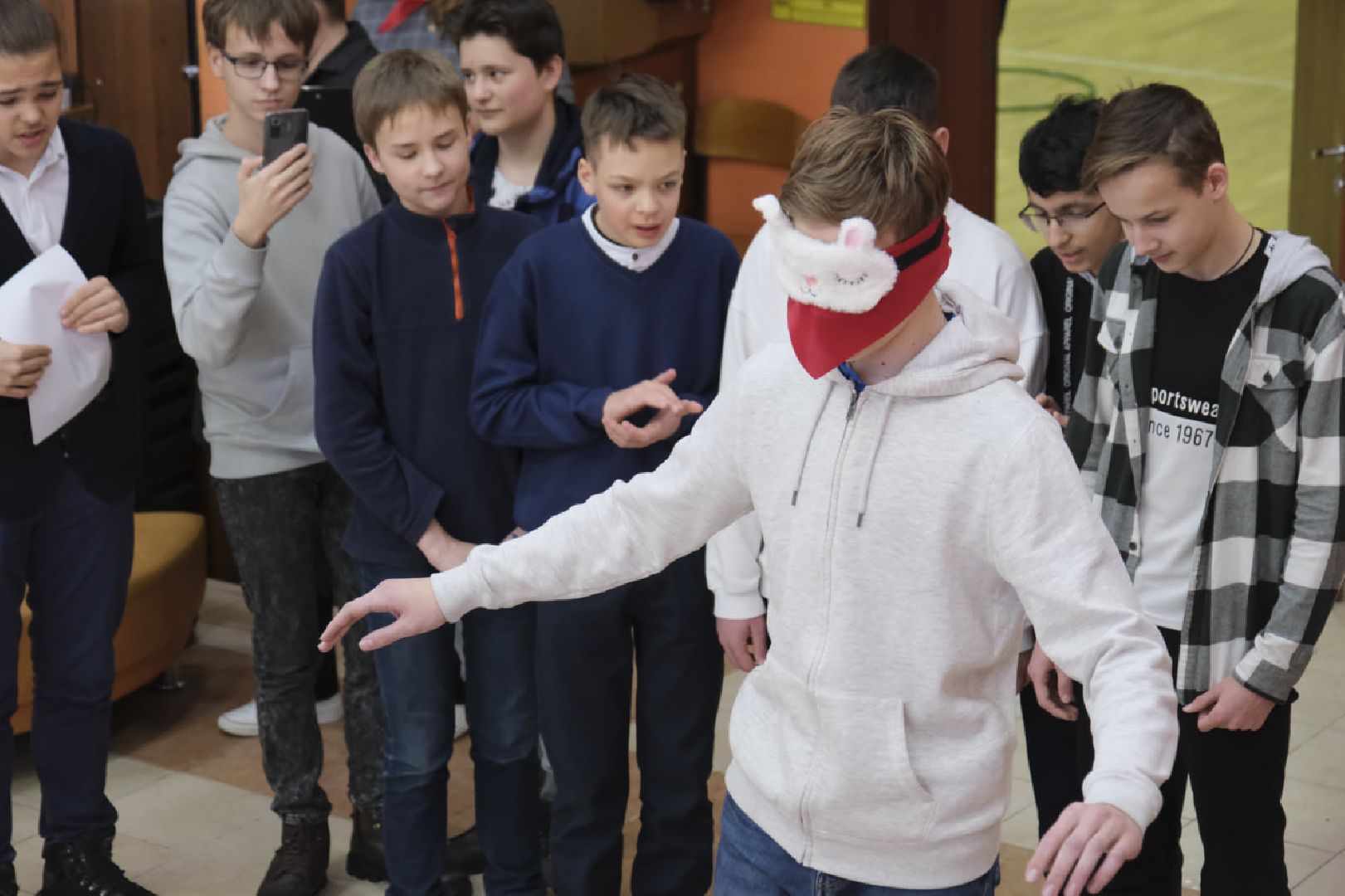 пущино, день защитника отечества, игра, квест, подростки,