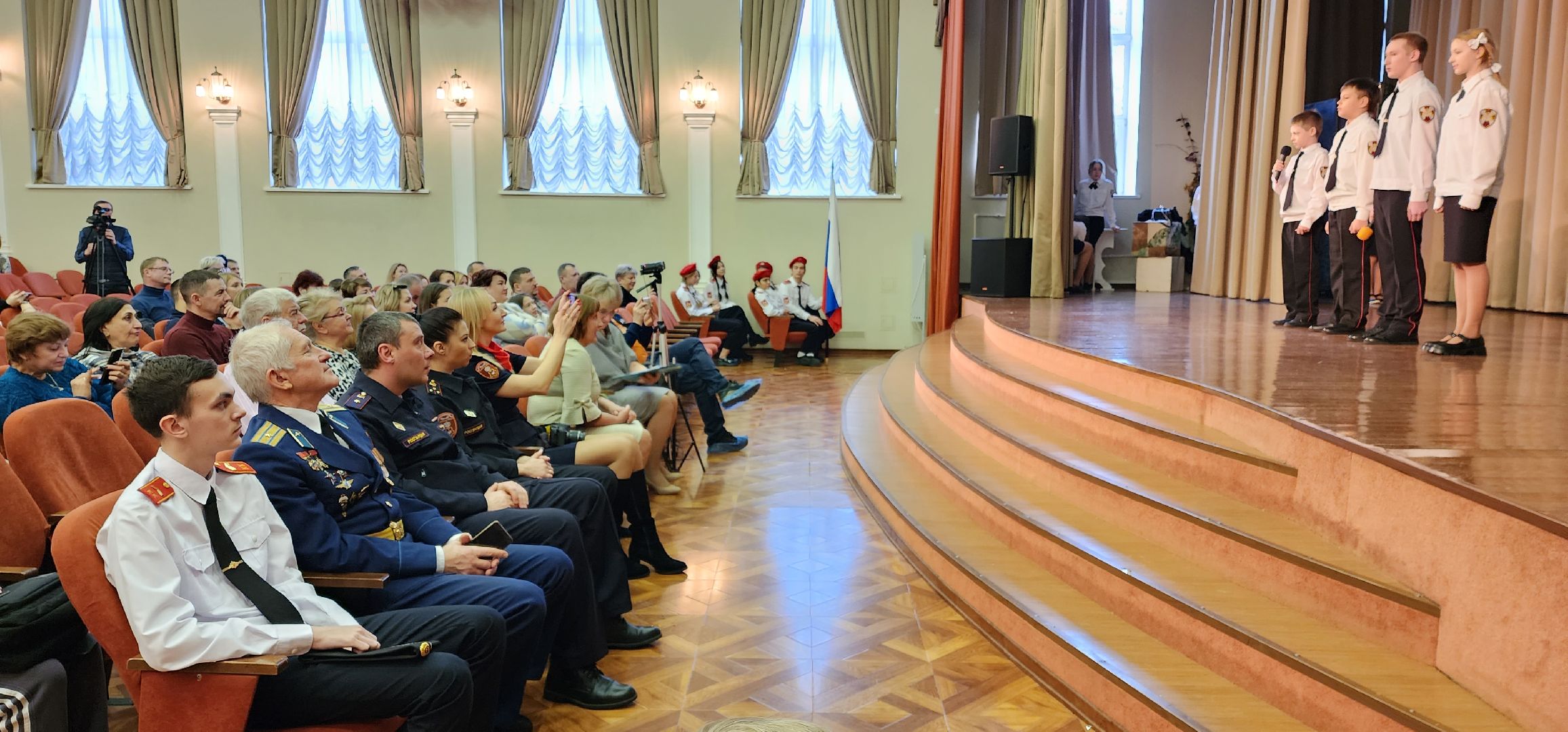 раменское, образование, торжественная церемония принятия в кадеты в раменской школе 21,