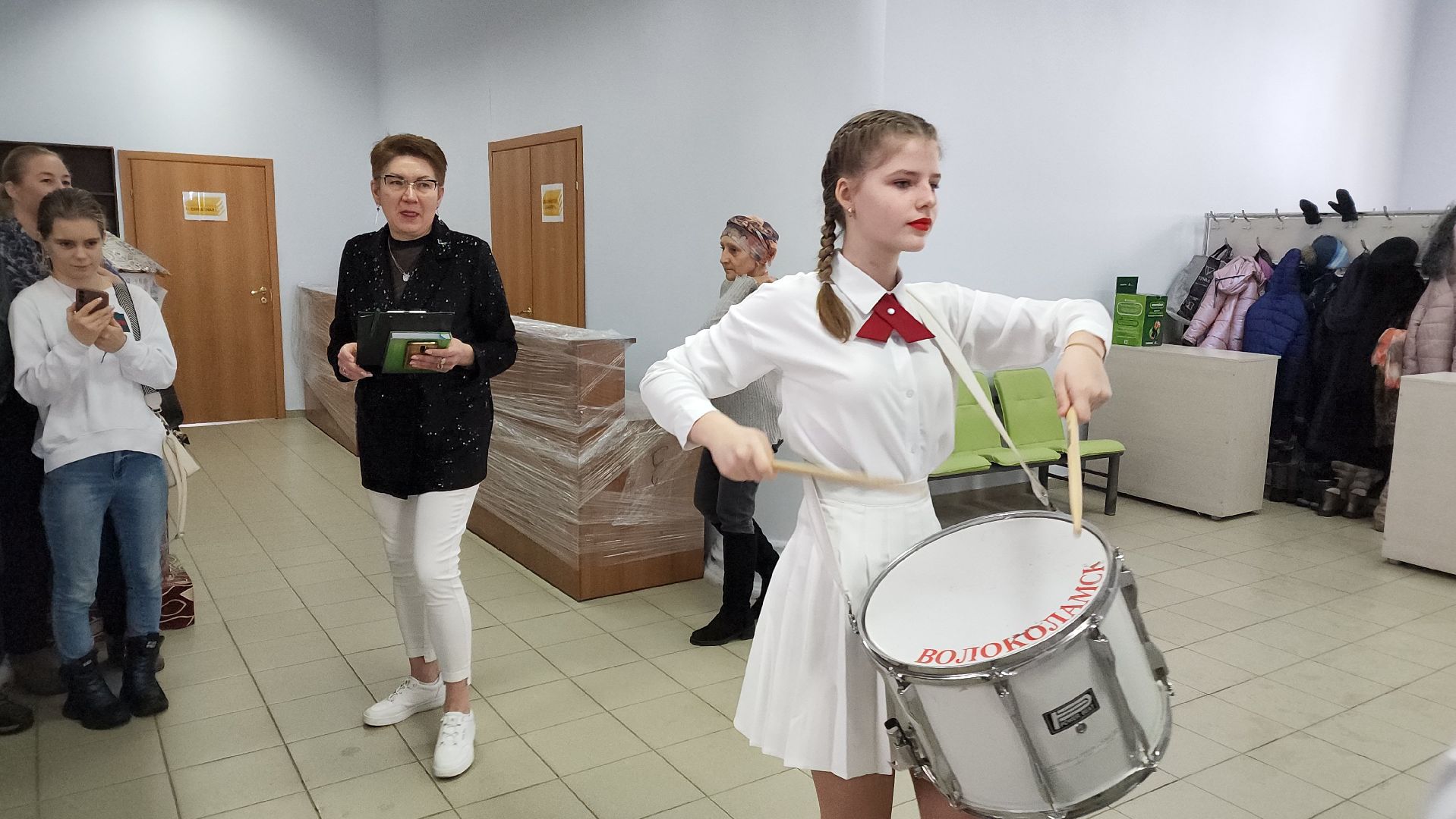 волоколамск, библиотека, Мажоретки, Барабанщицы, Коллектив, музыка,