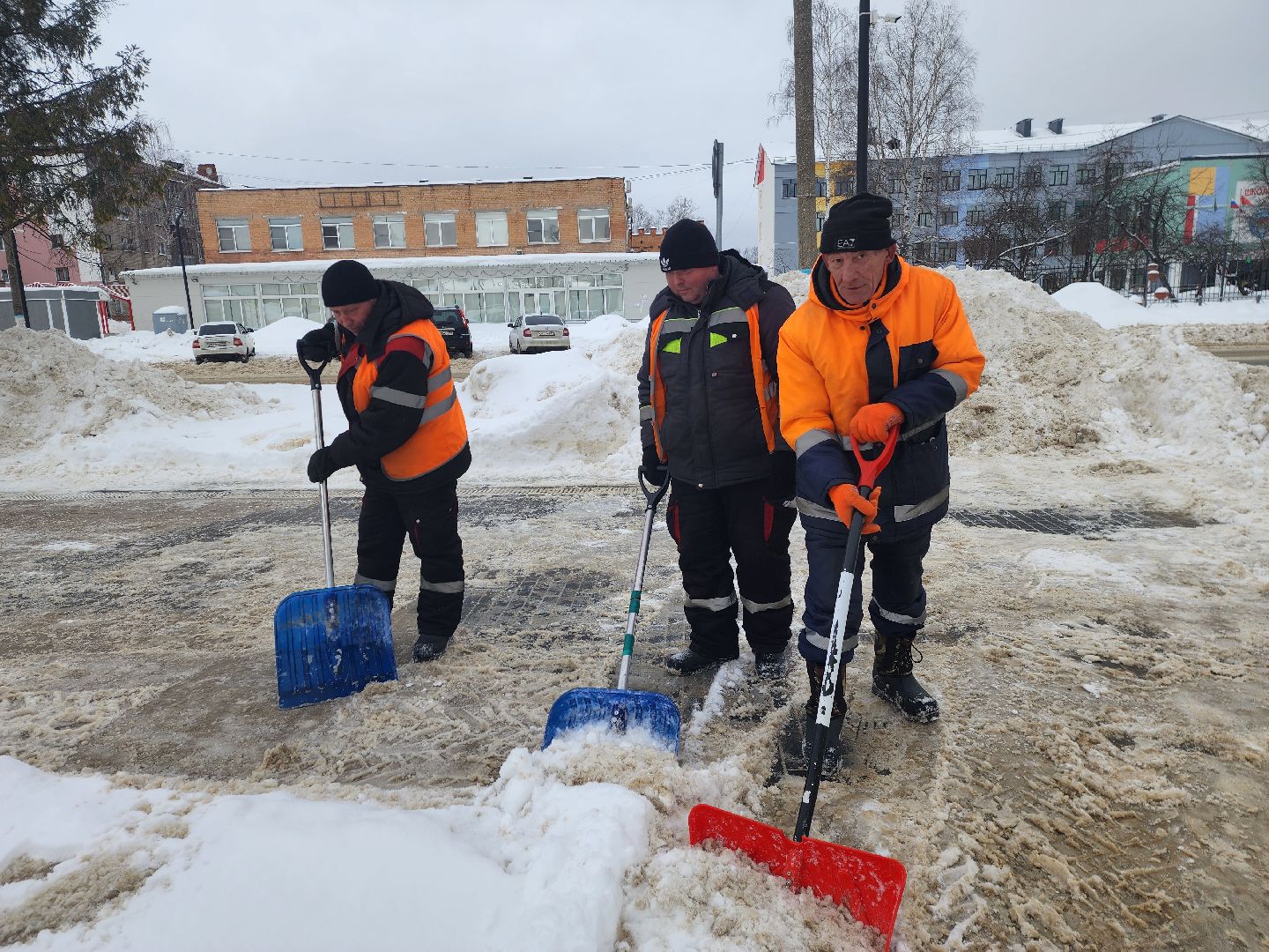 шатура, уборка снега и наледи, жкх и благоустройство, жкх подмосковье,