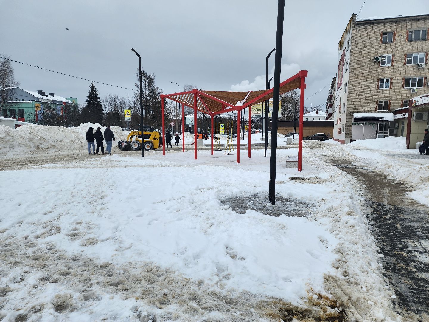 шатура, уборка снега и наледи, жкх и благоустройство, жкх подмосковье,