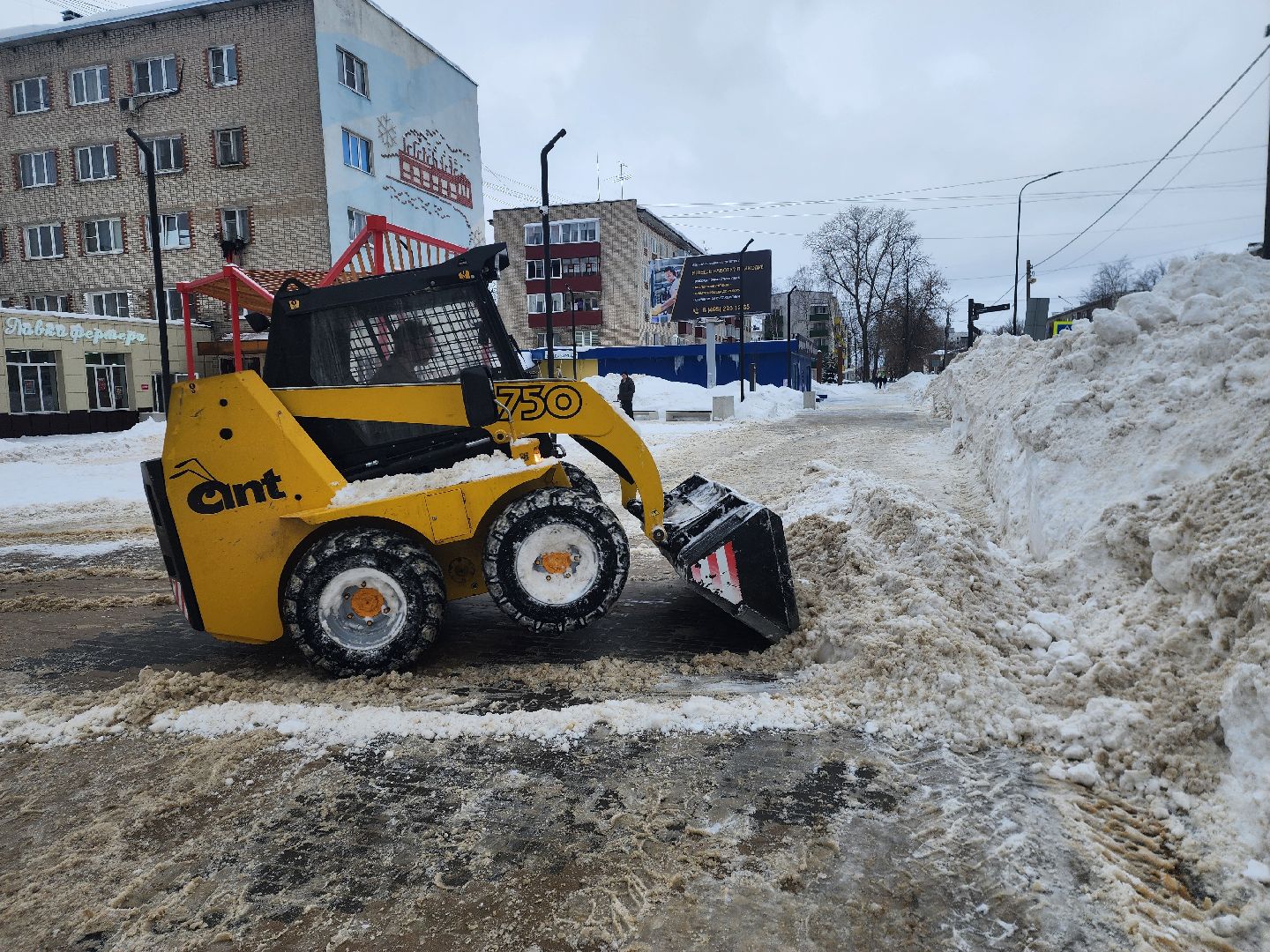 шатура, уборка снега и наледи, жкх и благоустройство, жкх подмосковье,