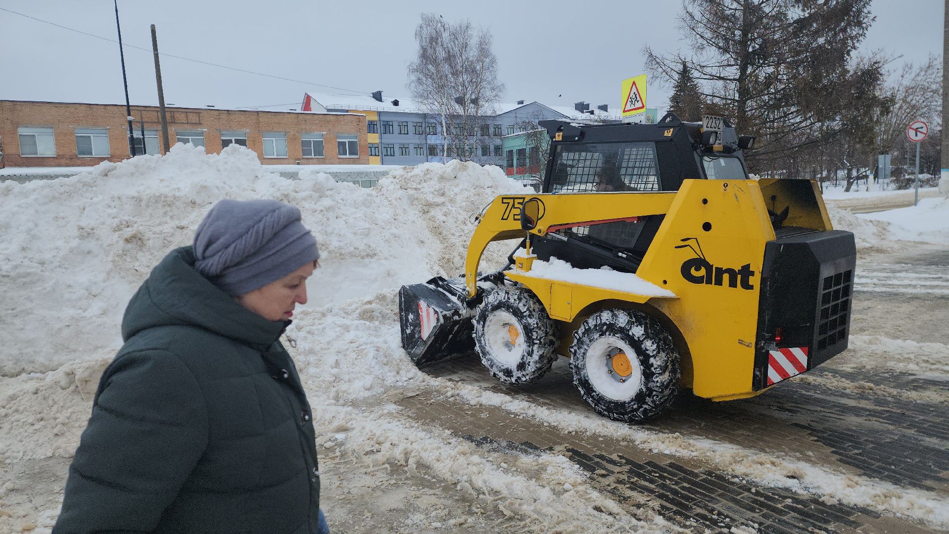 шатура, уборка снега и наледи, жкх и благоустройство, жкх подмосковье,