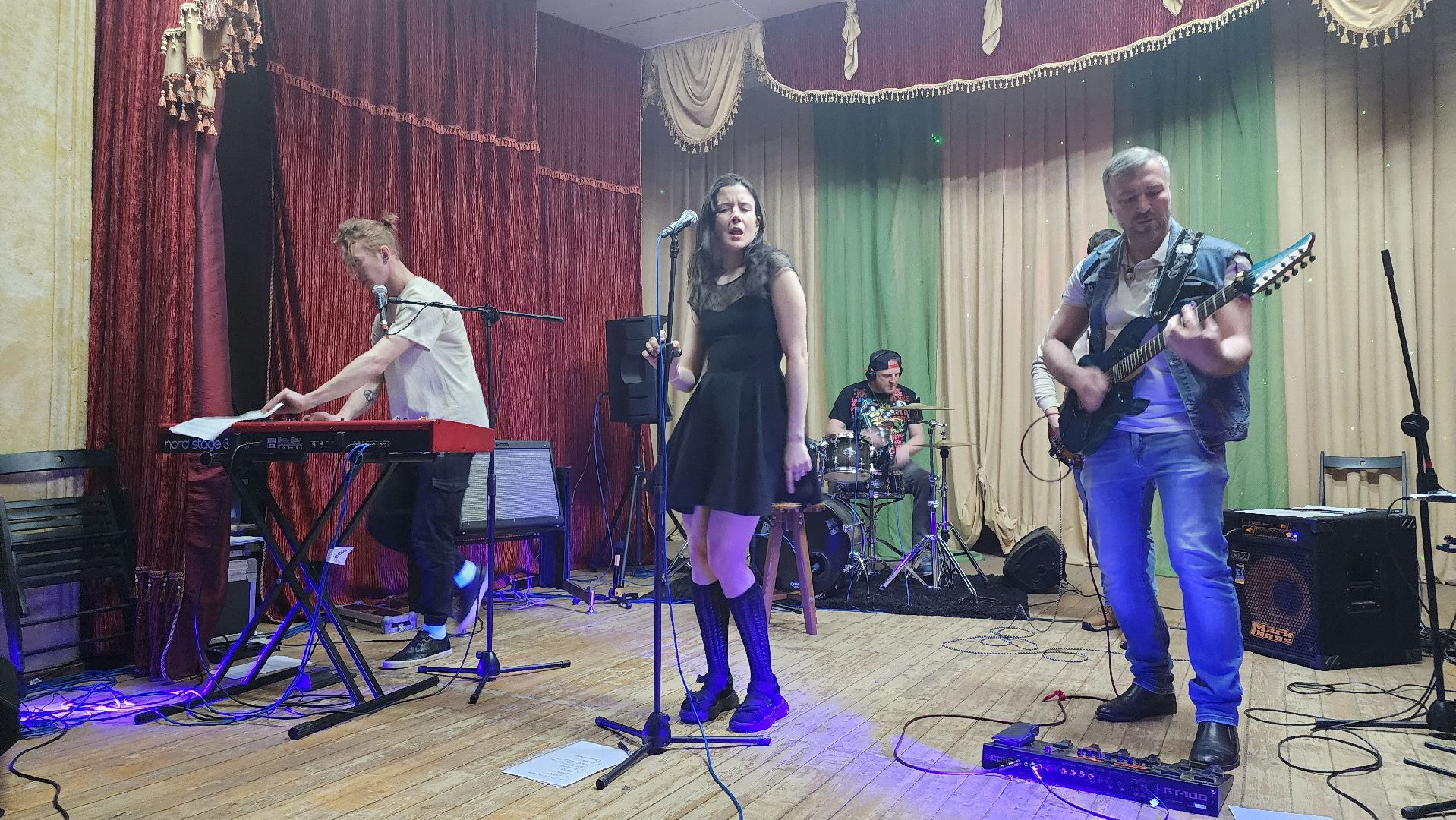 кашира, ток галактика, голос галактики, рок концерт, орбитами, Дон Кихот, 2к1, блюз,