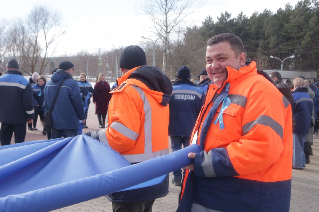 Пущино, Тепловодоканал, голубая лента, Всемирный день водных ресурсов