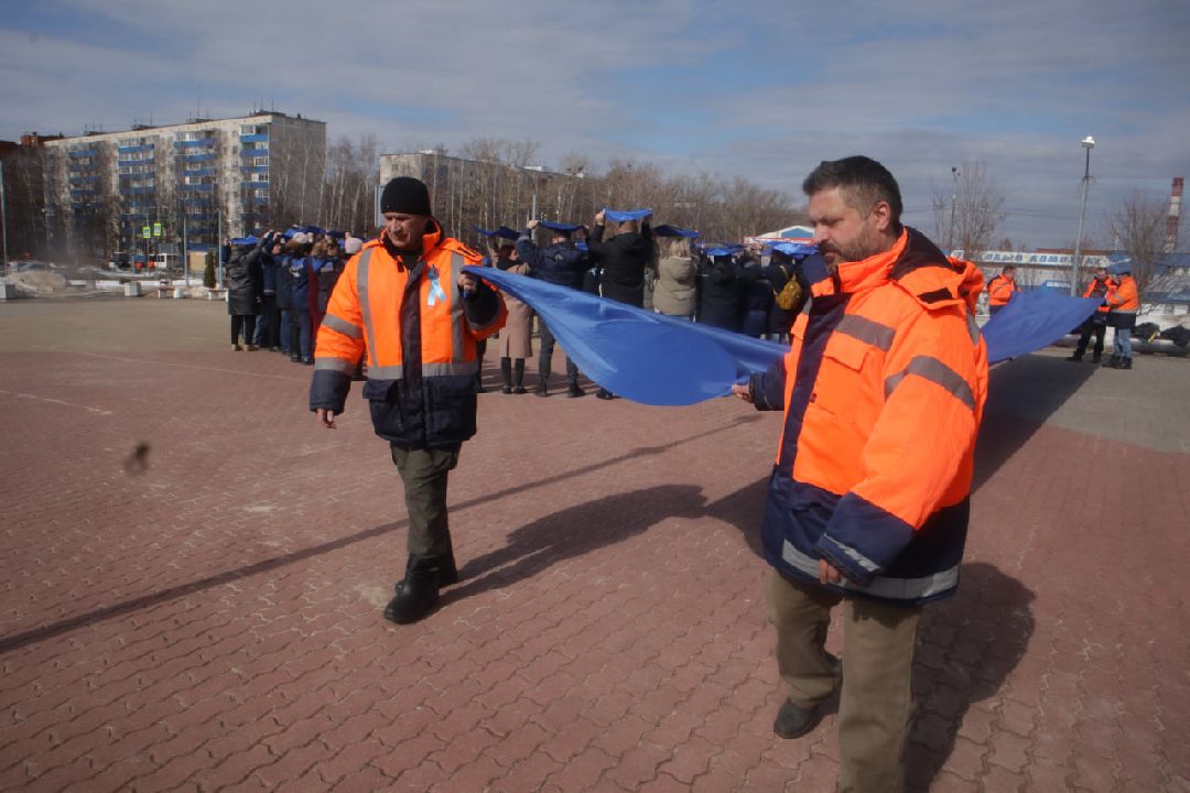 Пущино, Тепловодоканал, голубая лента, Всемирный день водных ресурсов